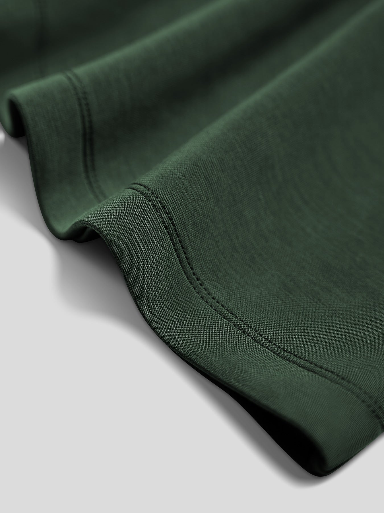 Modal Blend Elbow Patch Long Sleeve Tee:Slim Fit