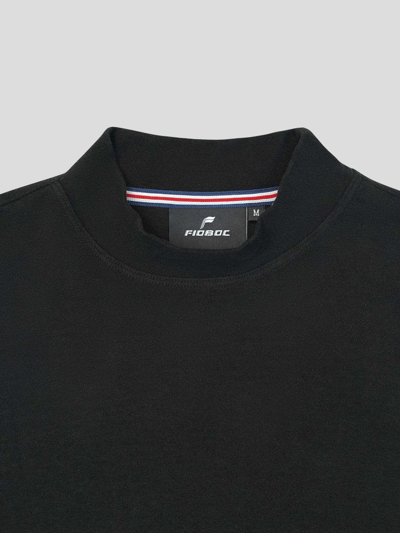 Ultimate Fleece Mock Neck Long Sleeve Tee