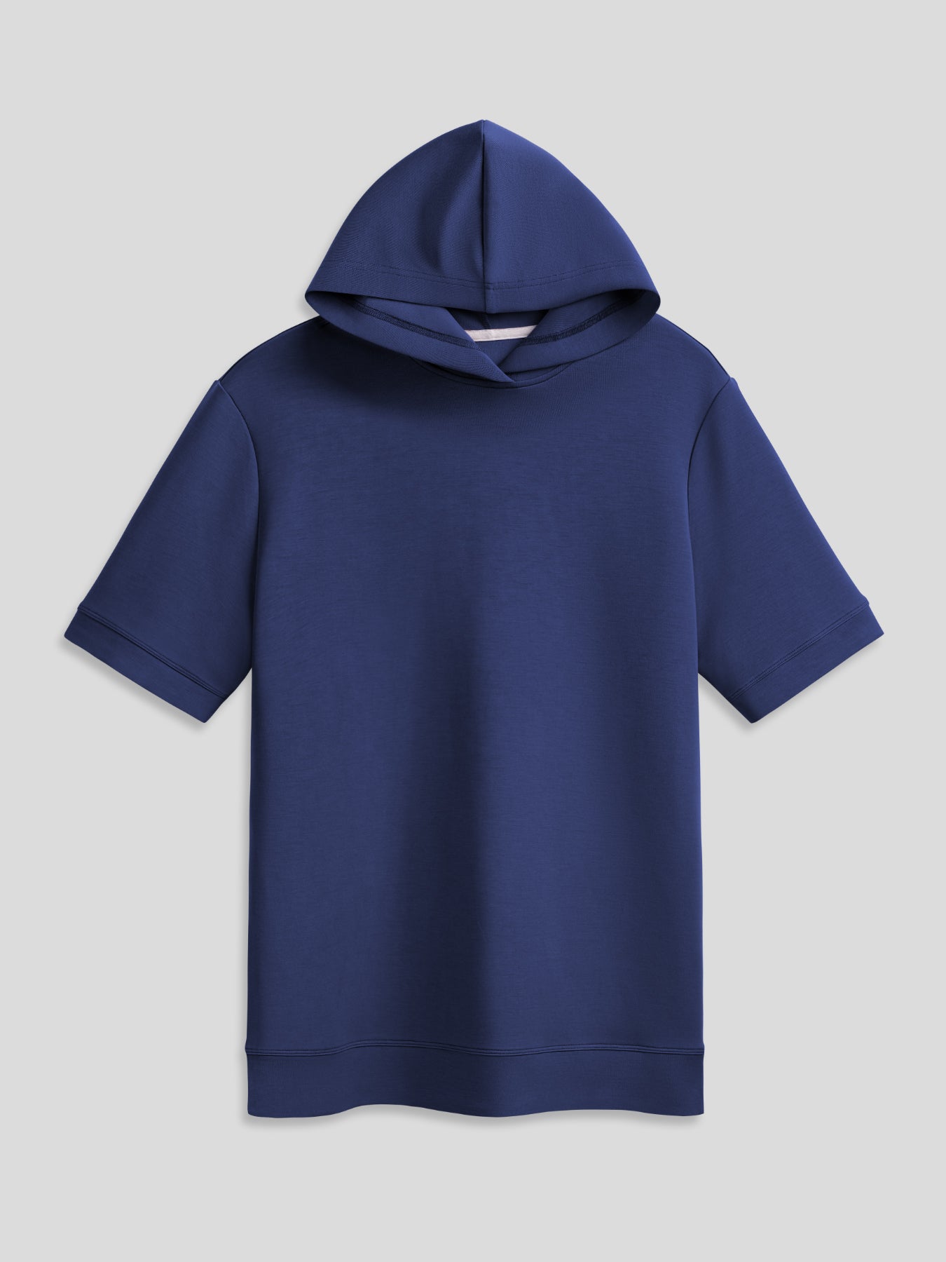 Modal Blend Short Sleeve Hoodie