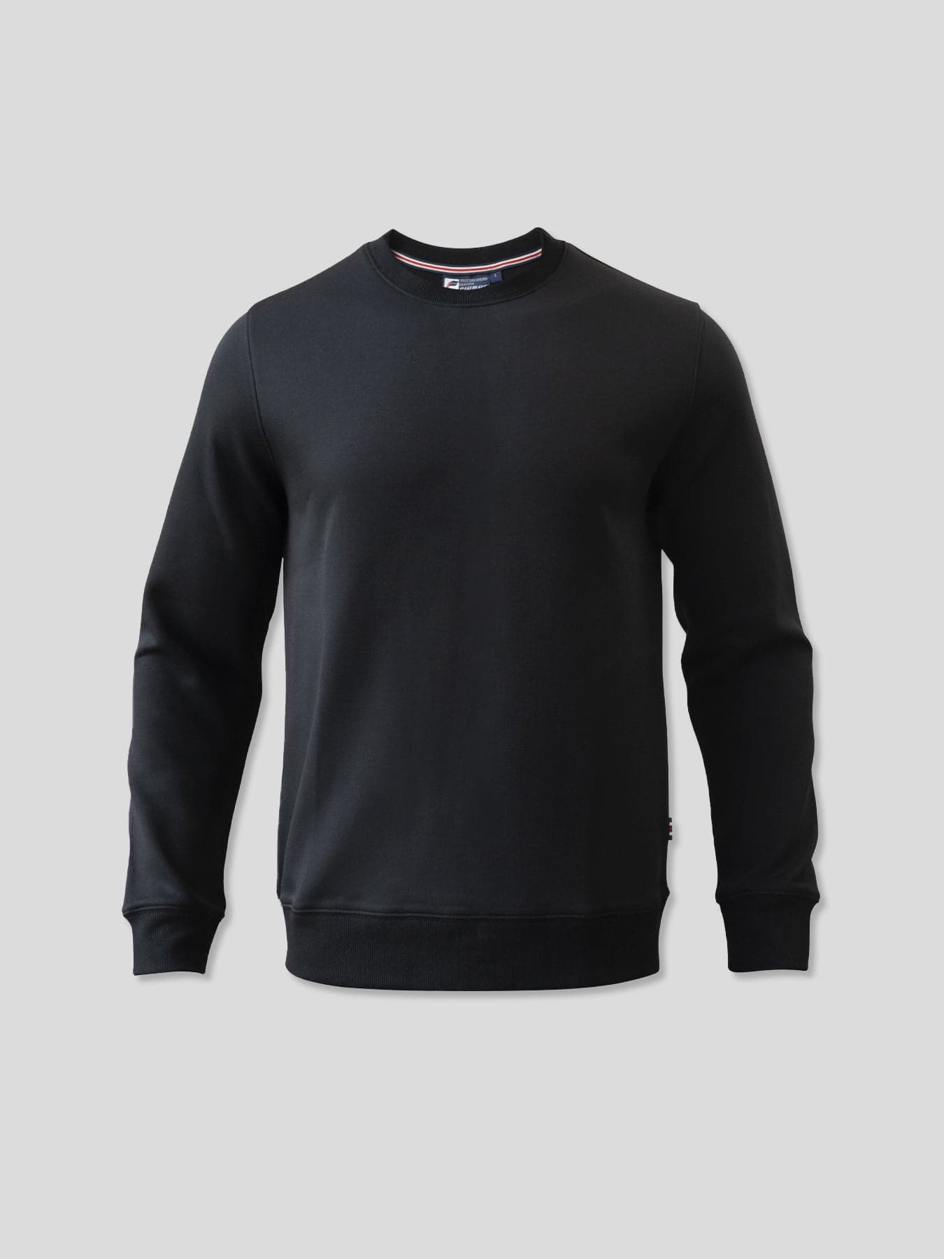 Basic-Sweatshirt mit Rundhalsausschnitt