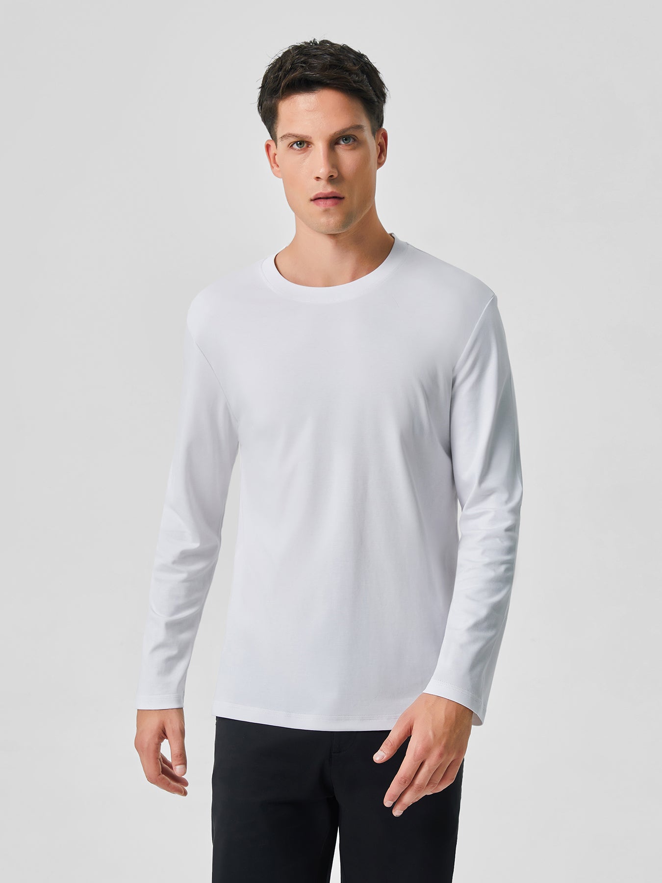 CloudWear Long Sleeve Straight Hem Tee