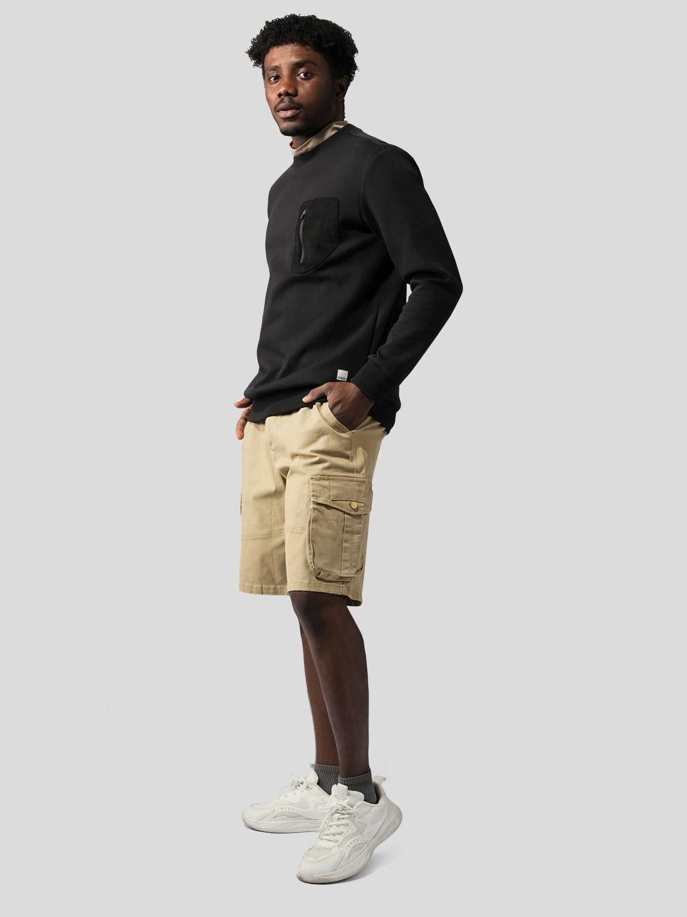 CozySpacer Utility Pocket Sweatshirt