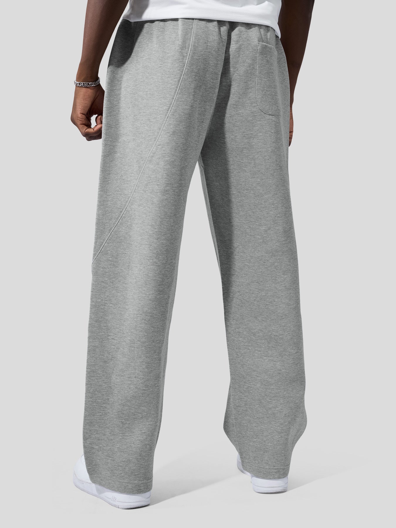 CozySpacer Fall Drawstring Wide Leg Pants Curved Design