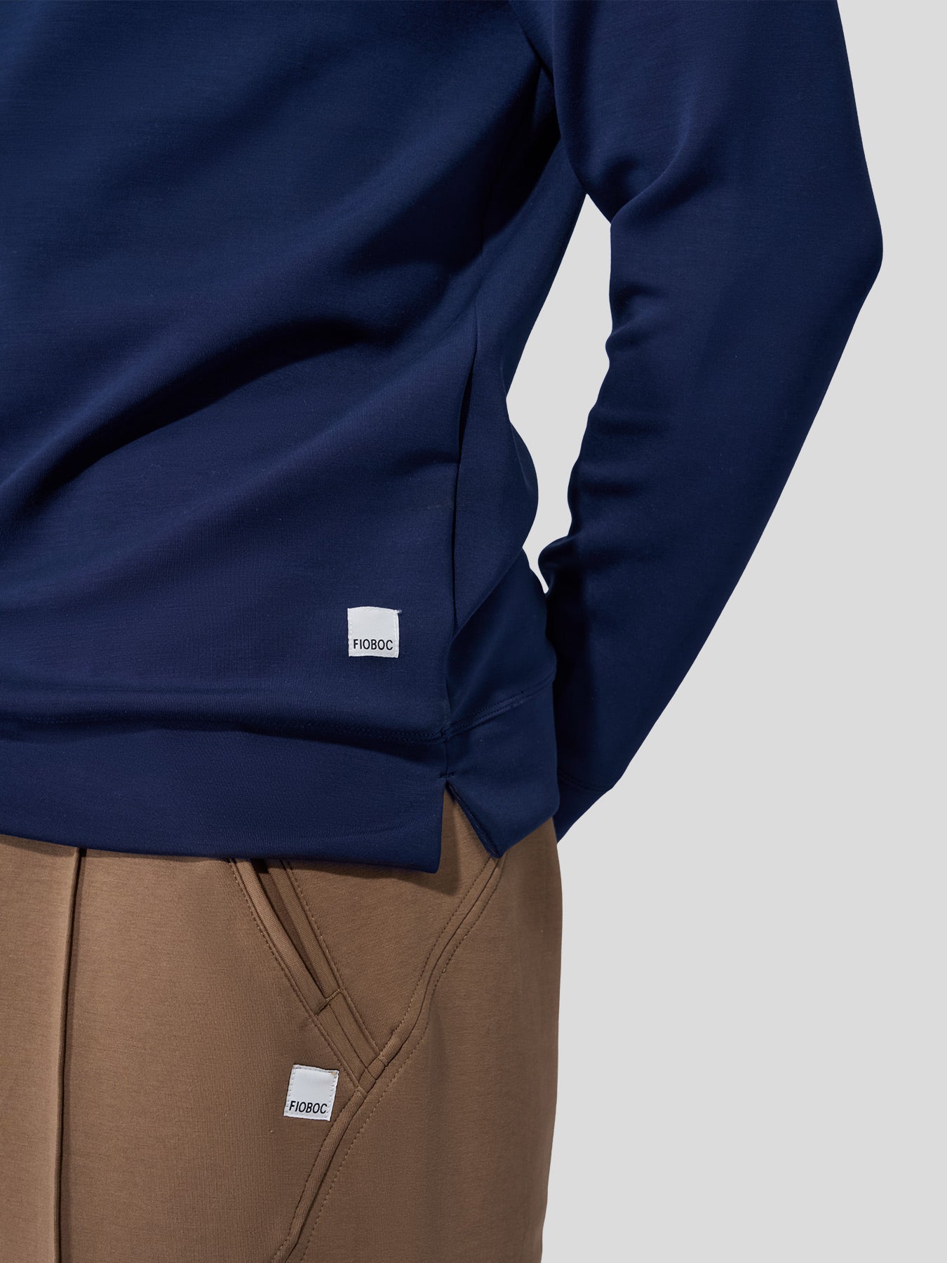 Modal Blend Long Sleeve Hoodie