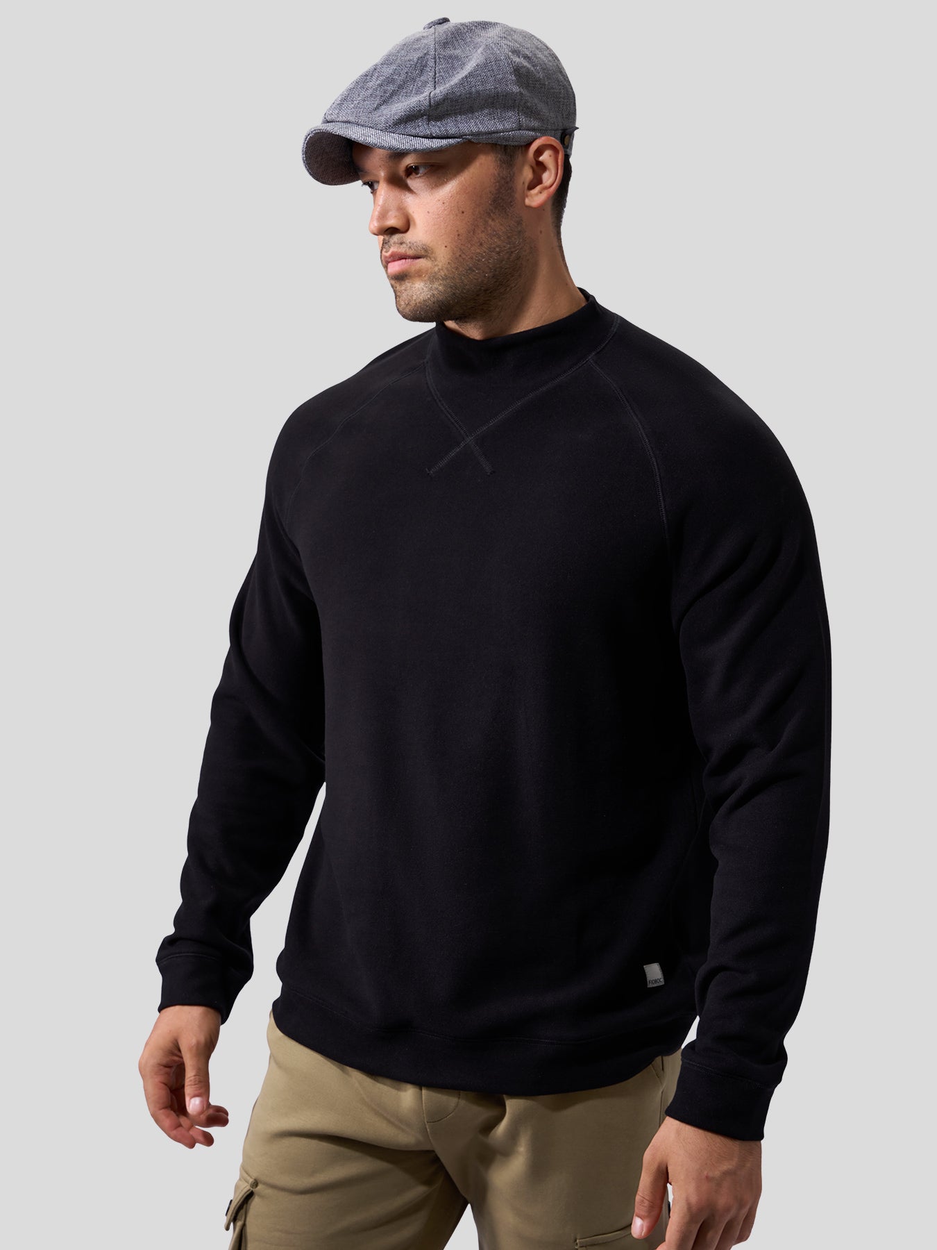 Thermo Fleece Mock Neck Sweatshirt