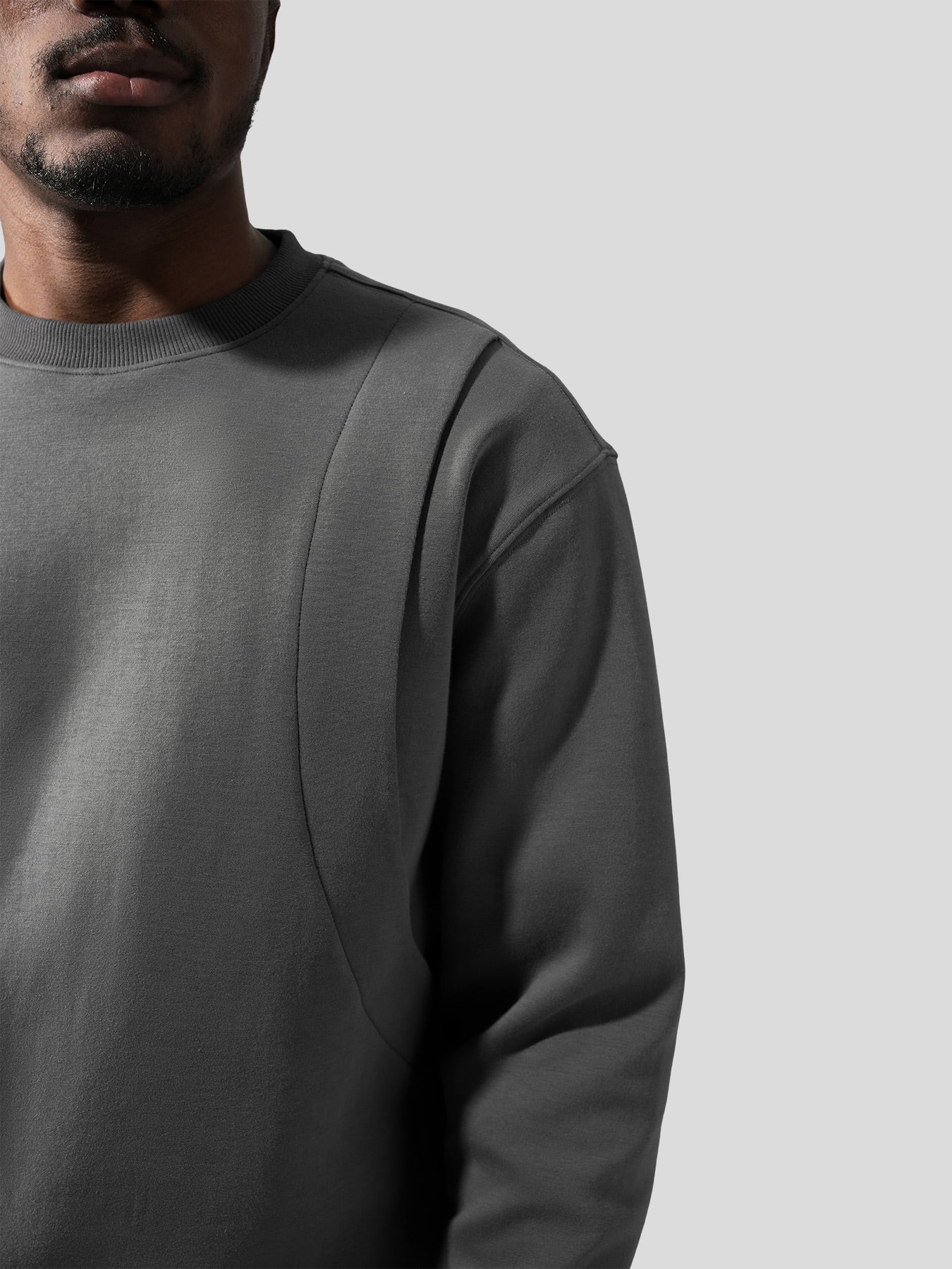 Cozyspacer Layered Sweatshirt And Wide Leg Pants Set