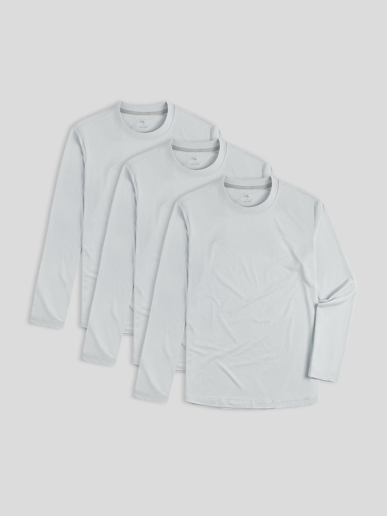 Staysmooth Classic Fit Long Sleeve Tee 3-Pack: 2024 New Colors