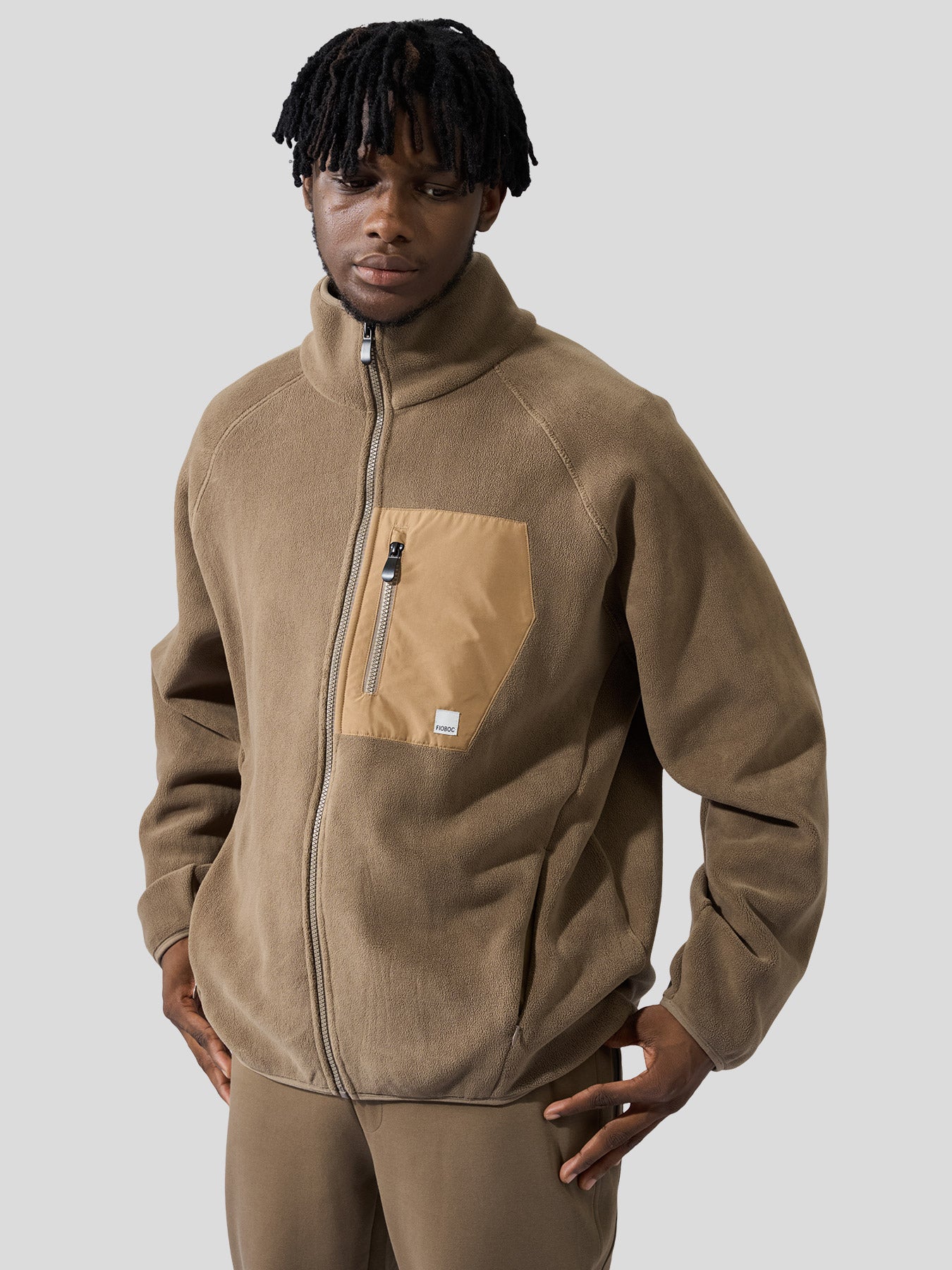 Polar Fleece Utility Pocket Jacket