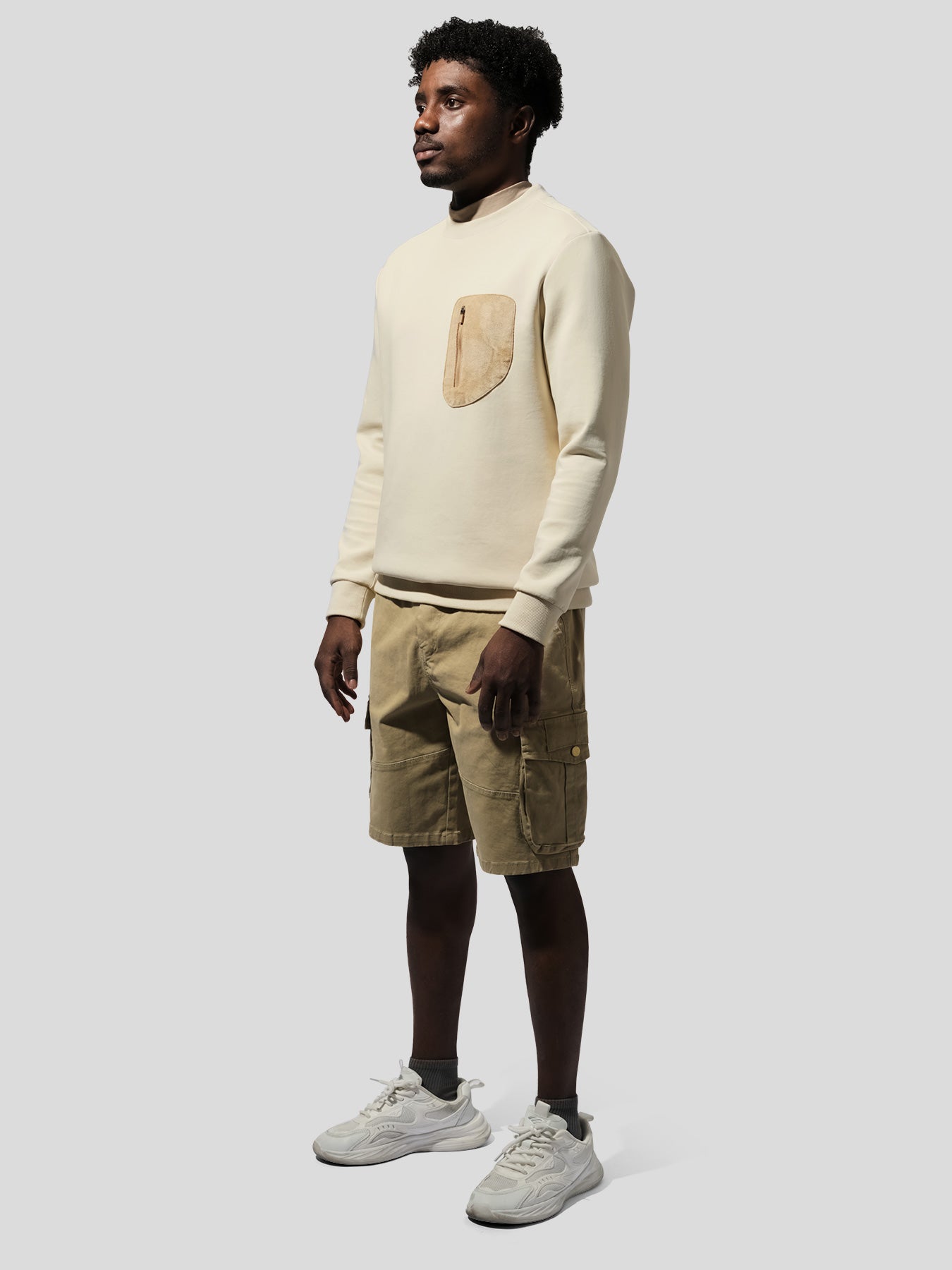 CozySpacer Utility Pocket Sweatshirt