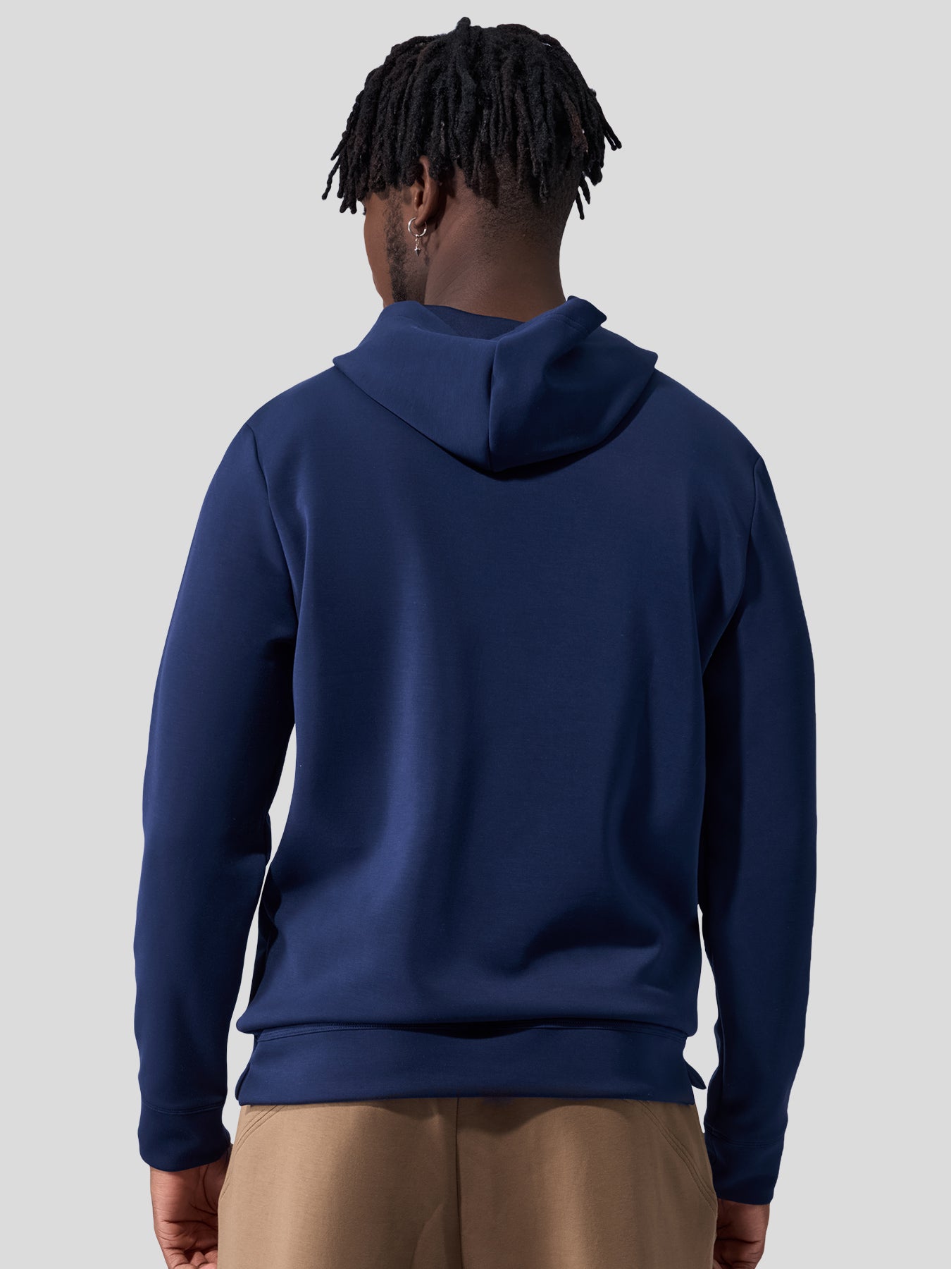 Modal Blend Long Sleeve Hoodie