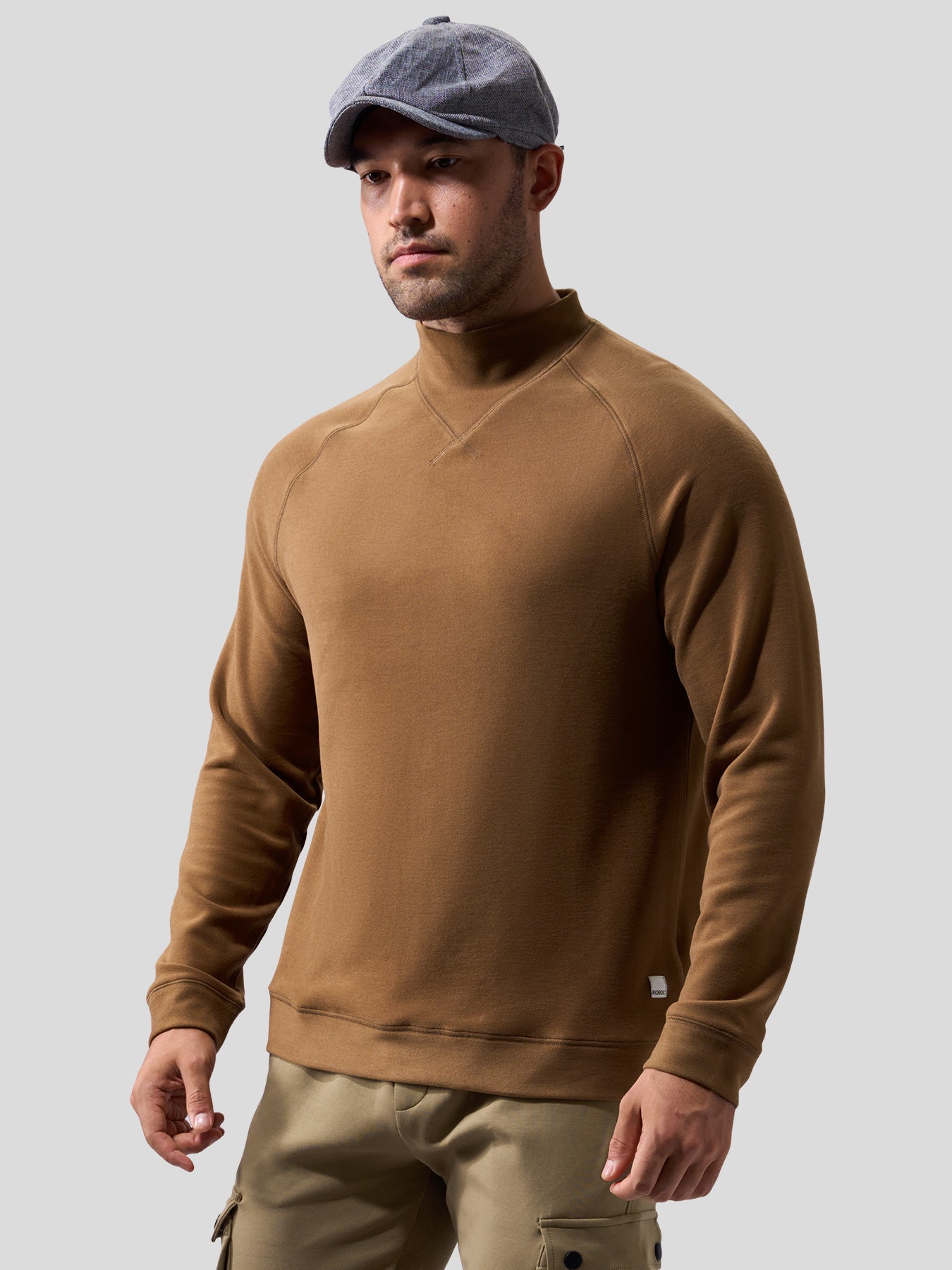 Thermo Fleece Mock Neck Sweatshirt