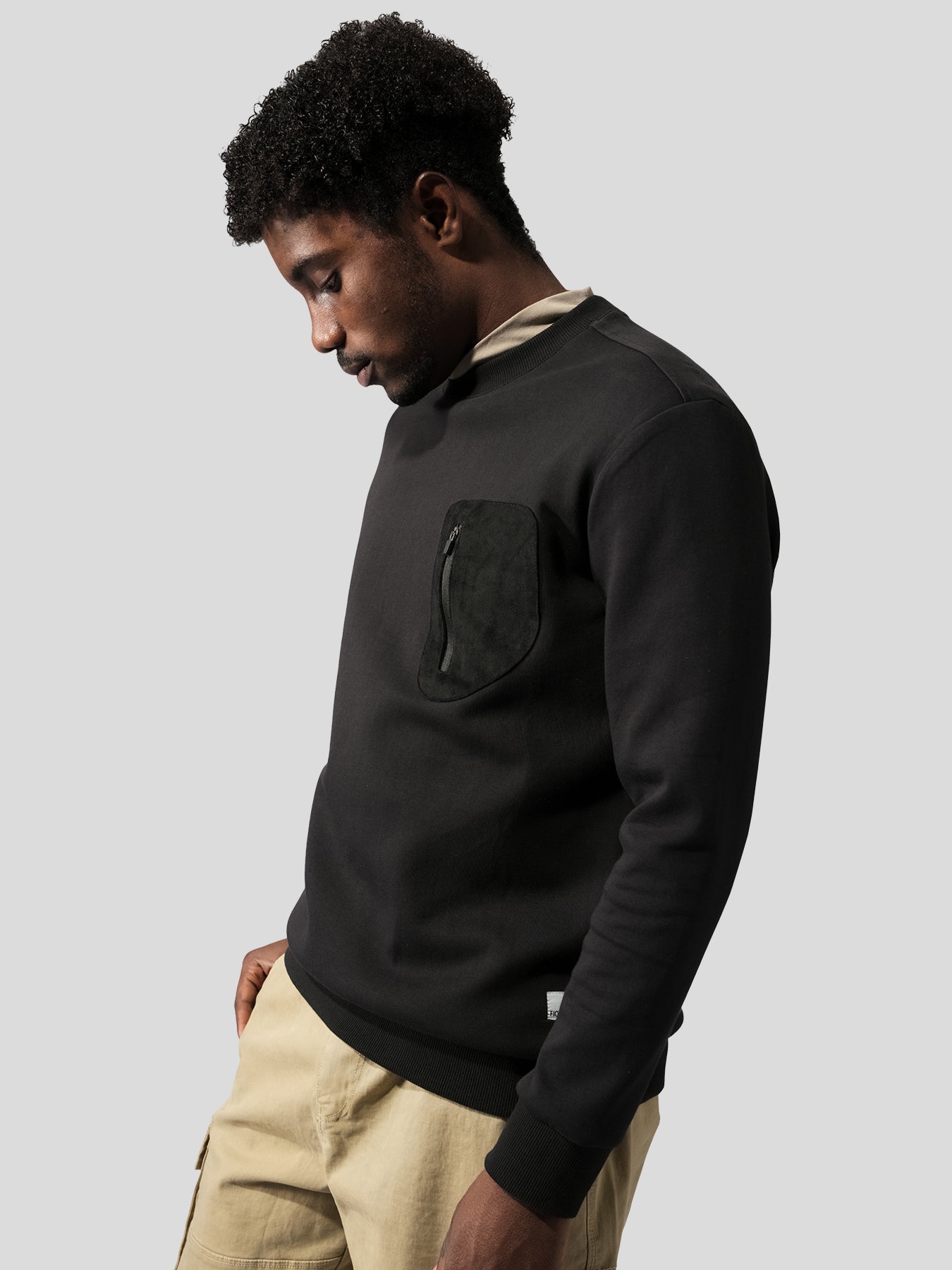 CozySpacer Utility Pocket Sweatshirt