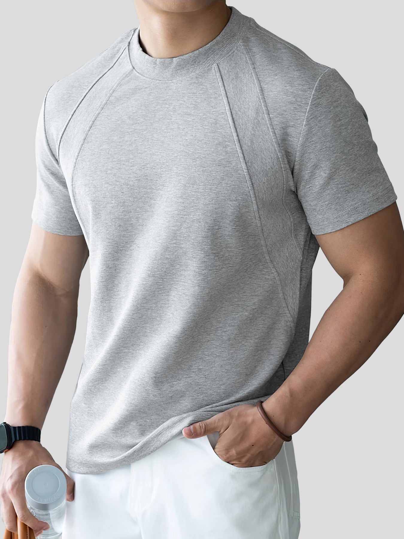 Weekend Performance Tee And Smart Casual Pant Set