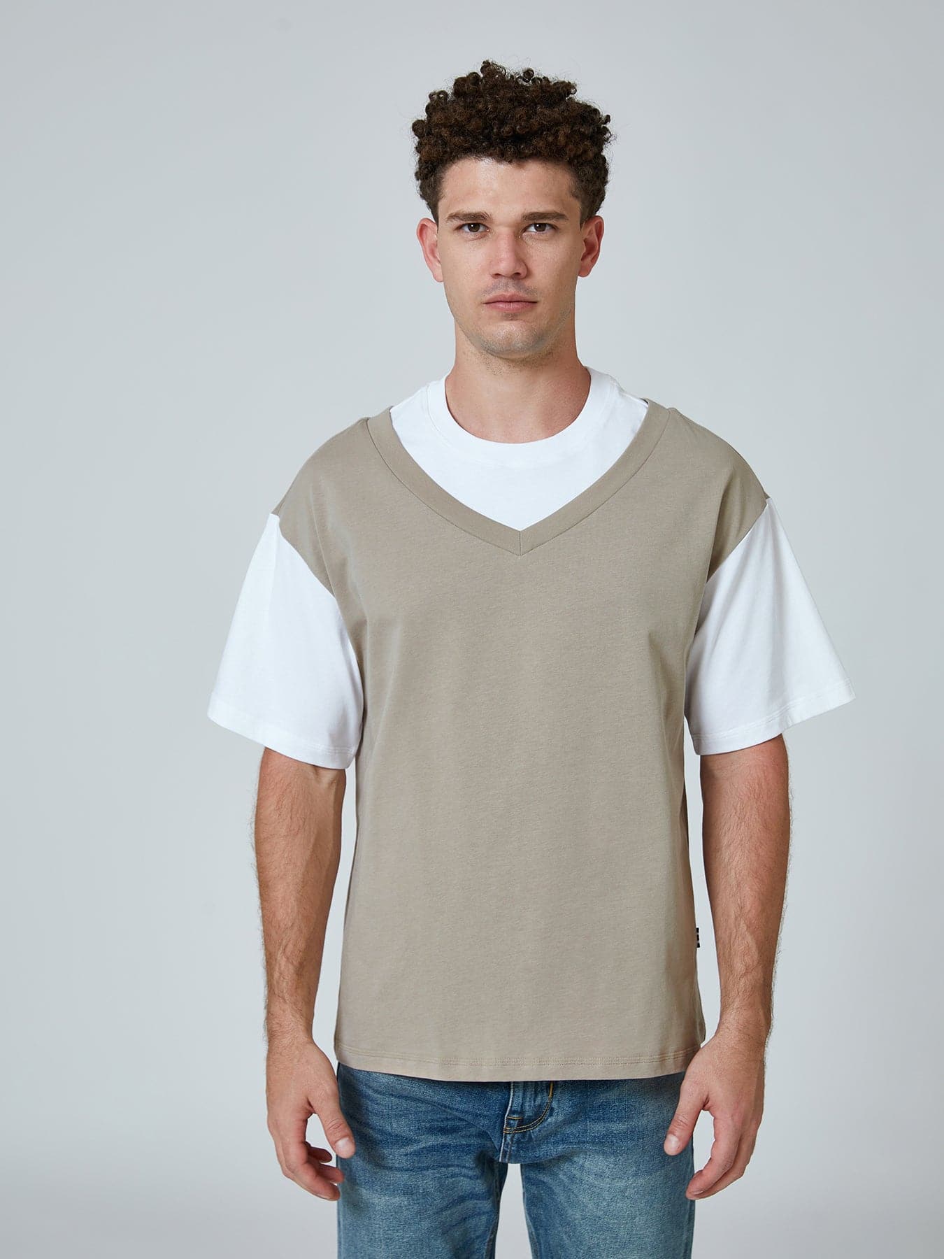 Double Layered Oversized Tee