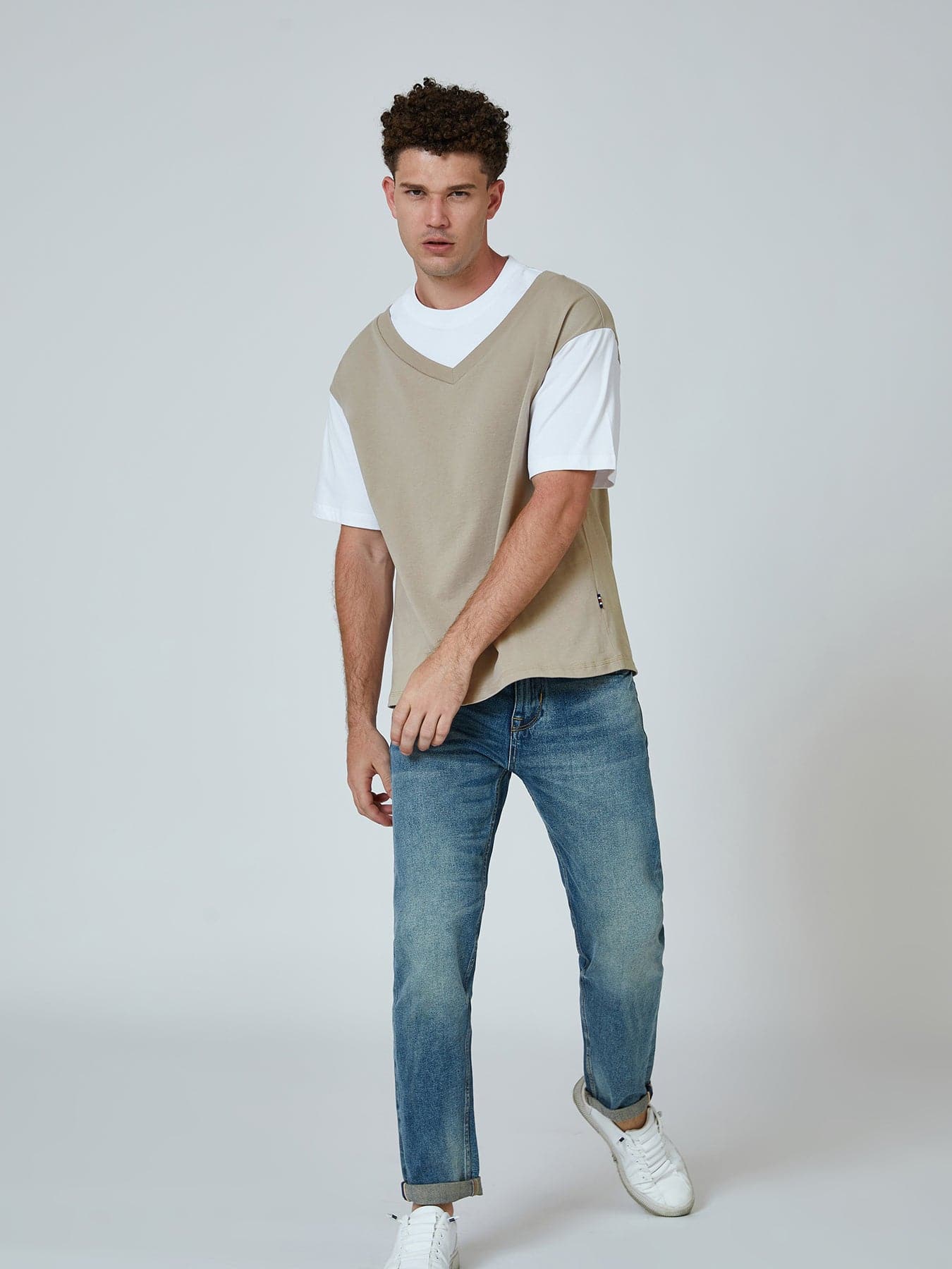 Double Layered Oversized Tee