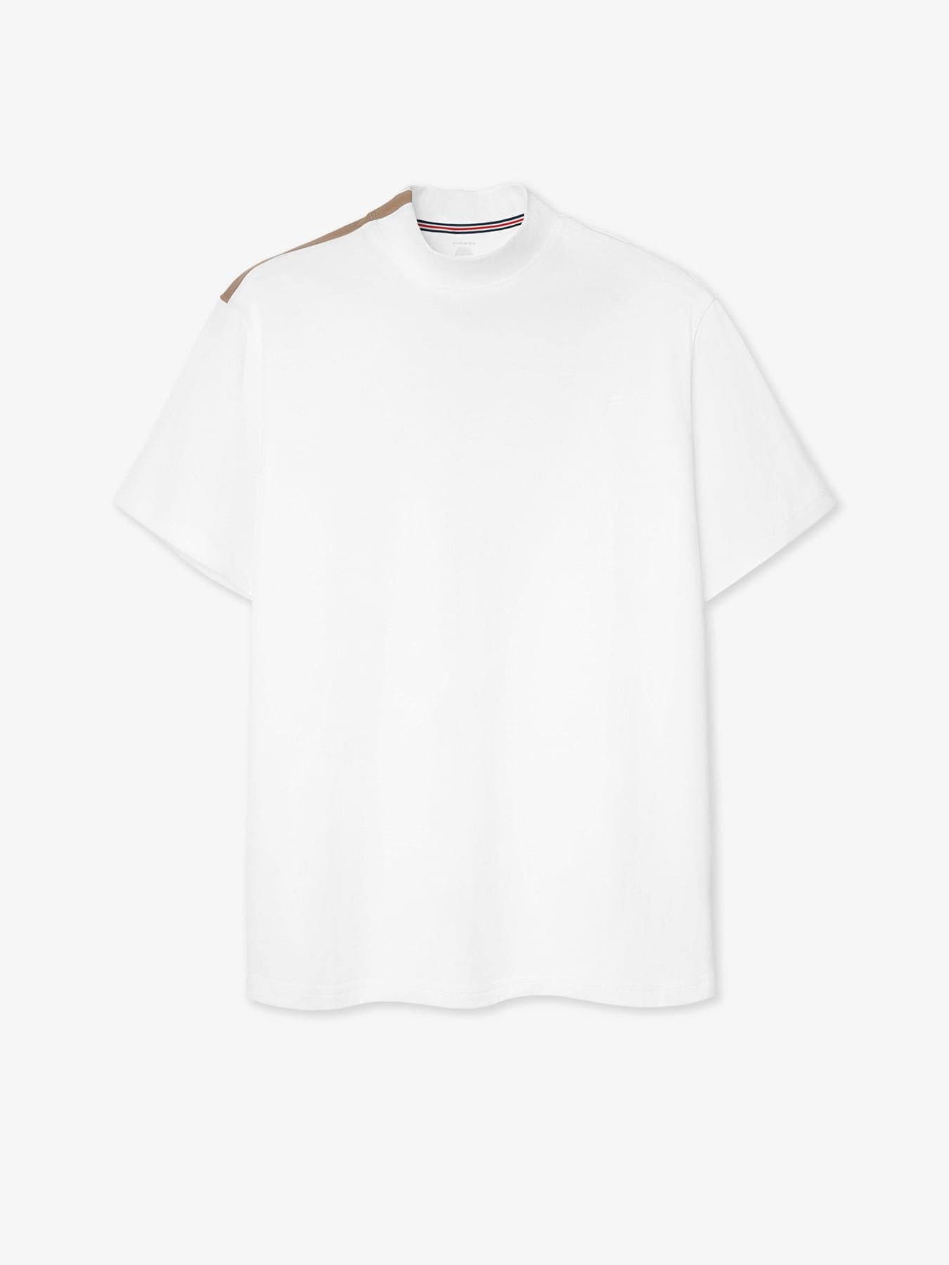 Mock Neck Short Sleeve Tee