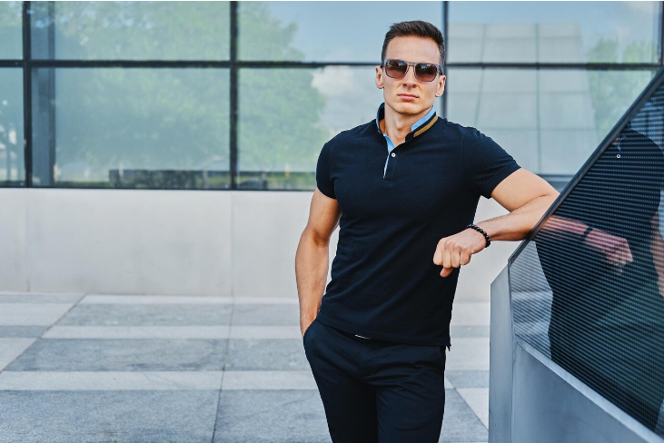 Ultra-Comfortable Knit Polo Shirt