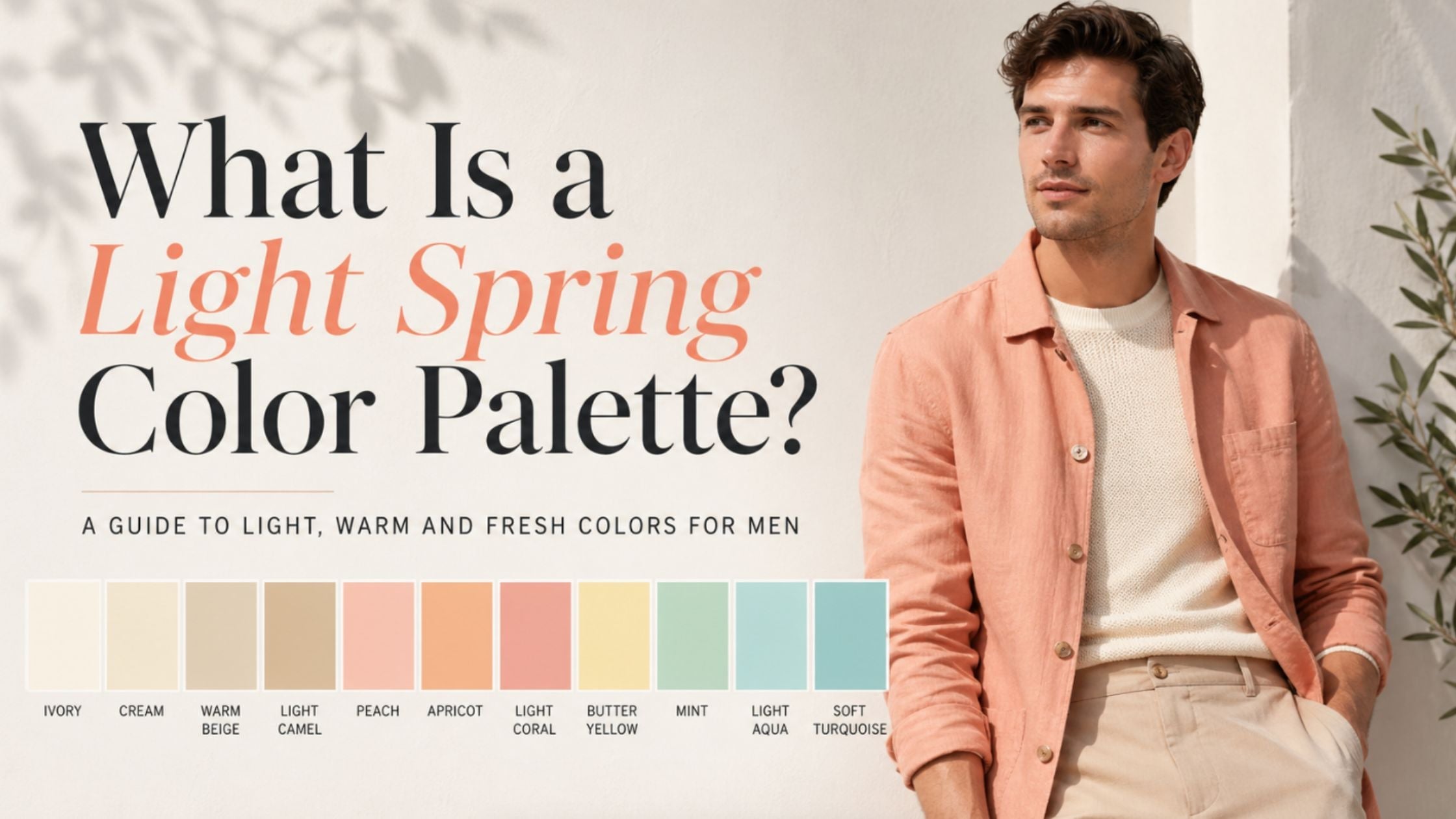 light spring color palette