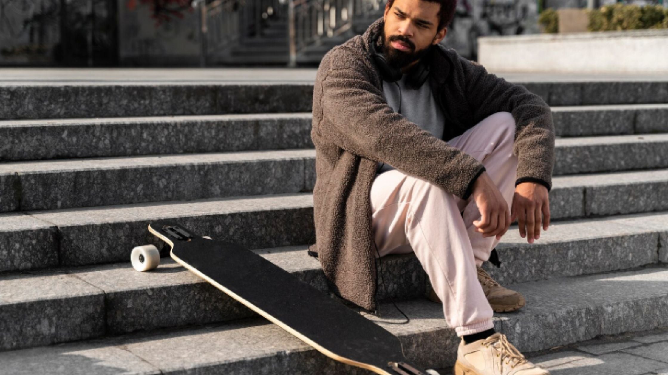 black Cardigan Sweater men