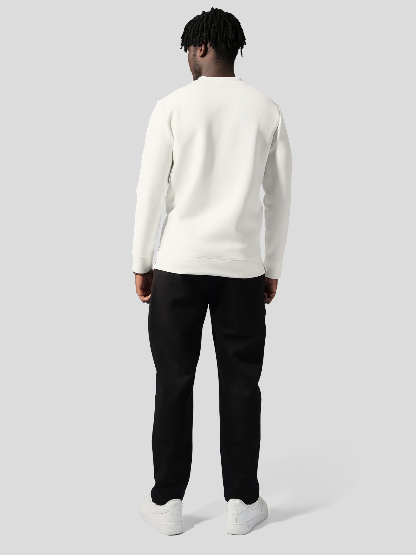 Modal Blend Crew Neck Sweatshirt