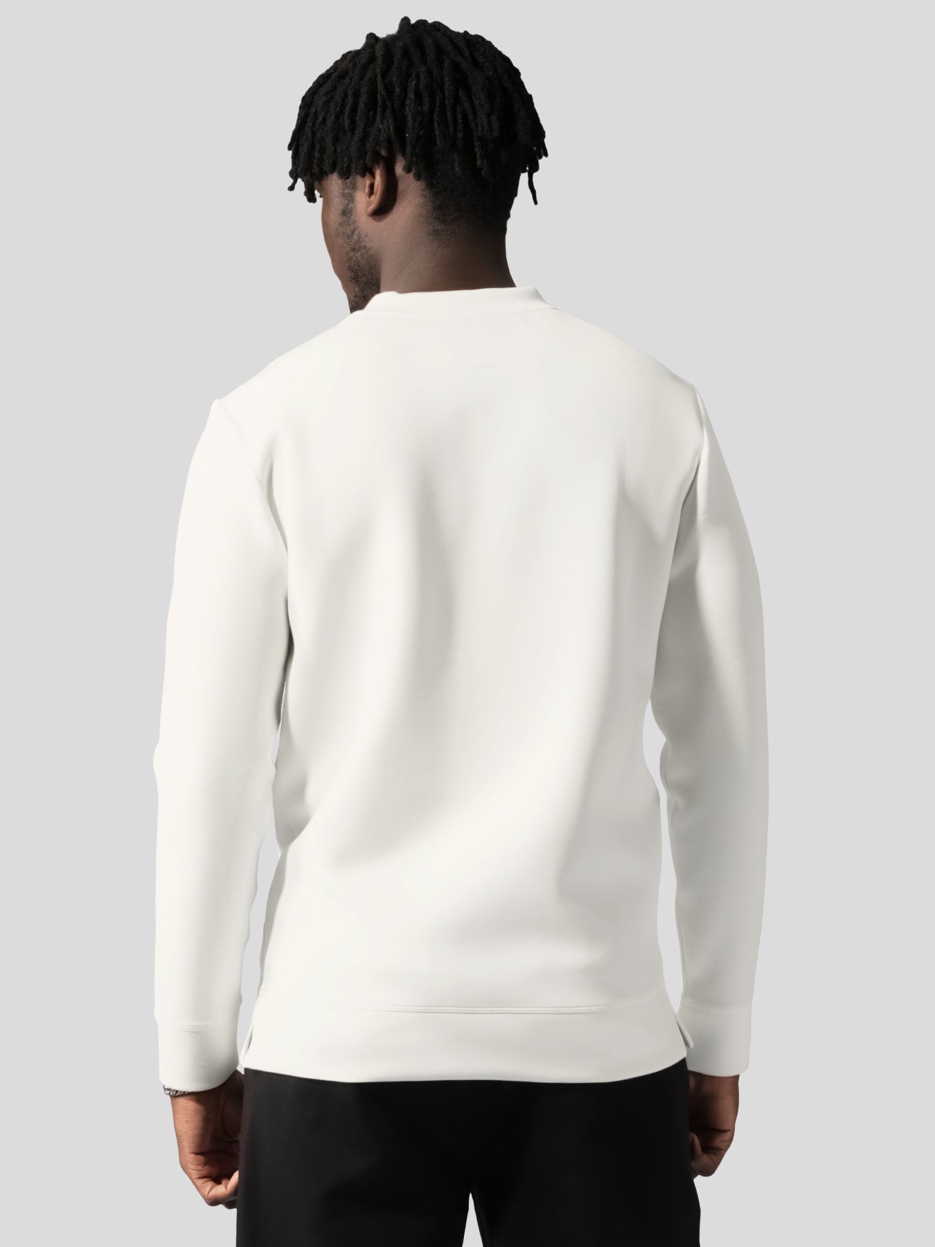 Modal Blend Crew Neck Sweatshirt