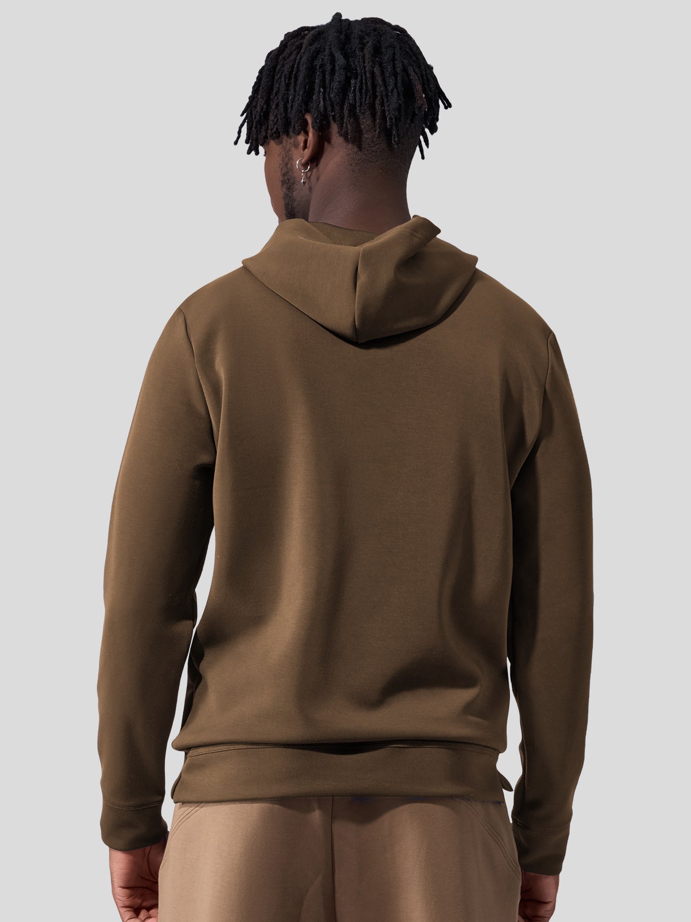 Modal Blend Long Sleeve Hoodie