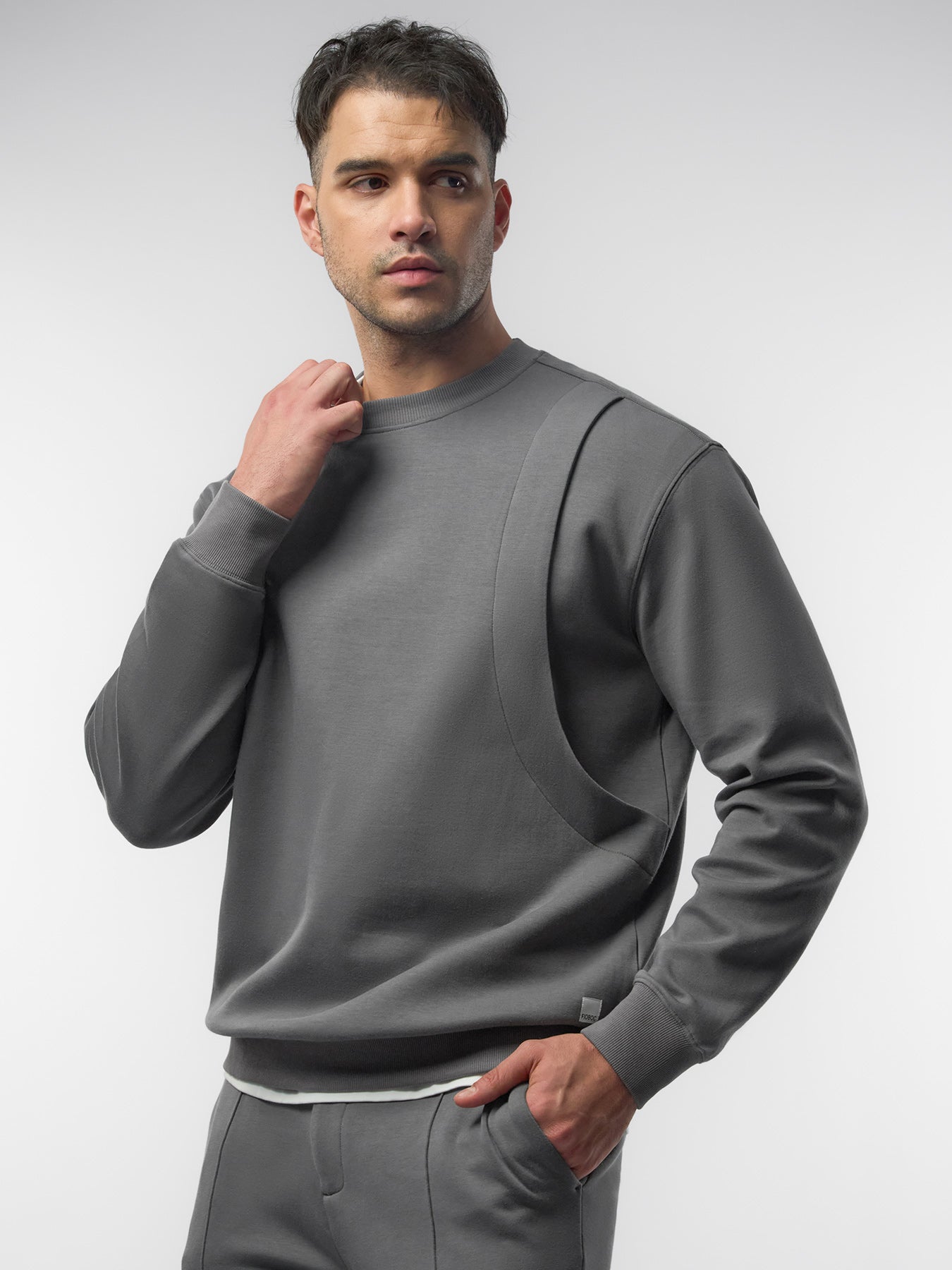 CozySpacer Layered Sweatshirt