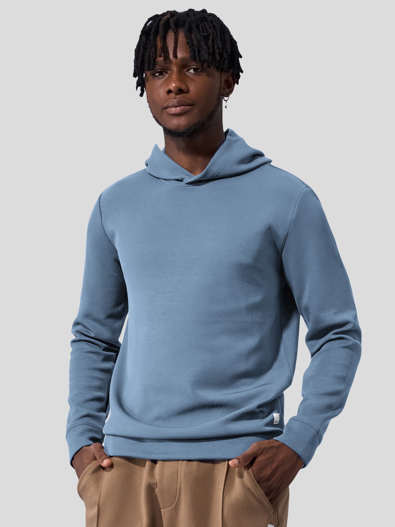 Modal Blend Long Sleeve Hoodie