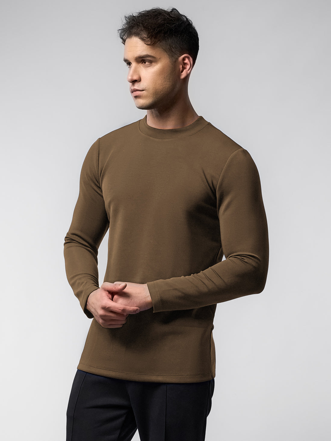Modal Blend Long Sleeve Tee | 