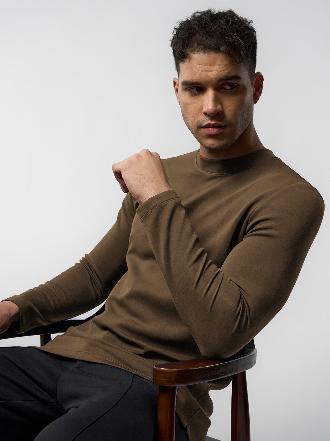 Modal Blend Long Sleeve Tee