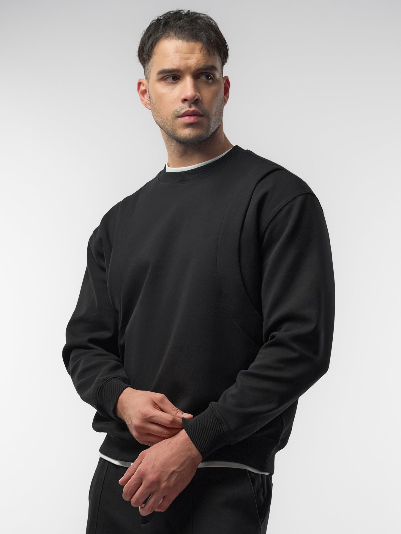 CozySpacer Layered Sweatshirt