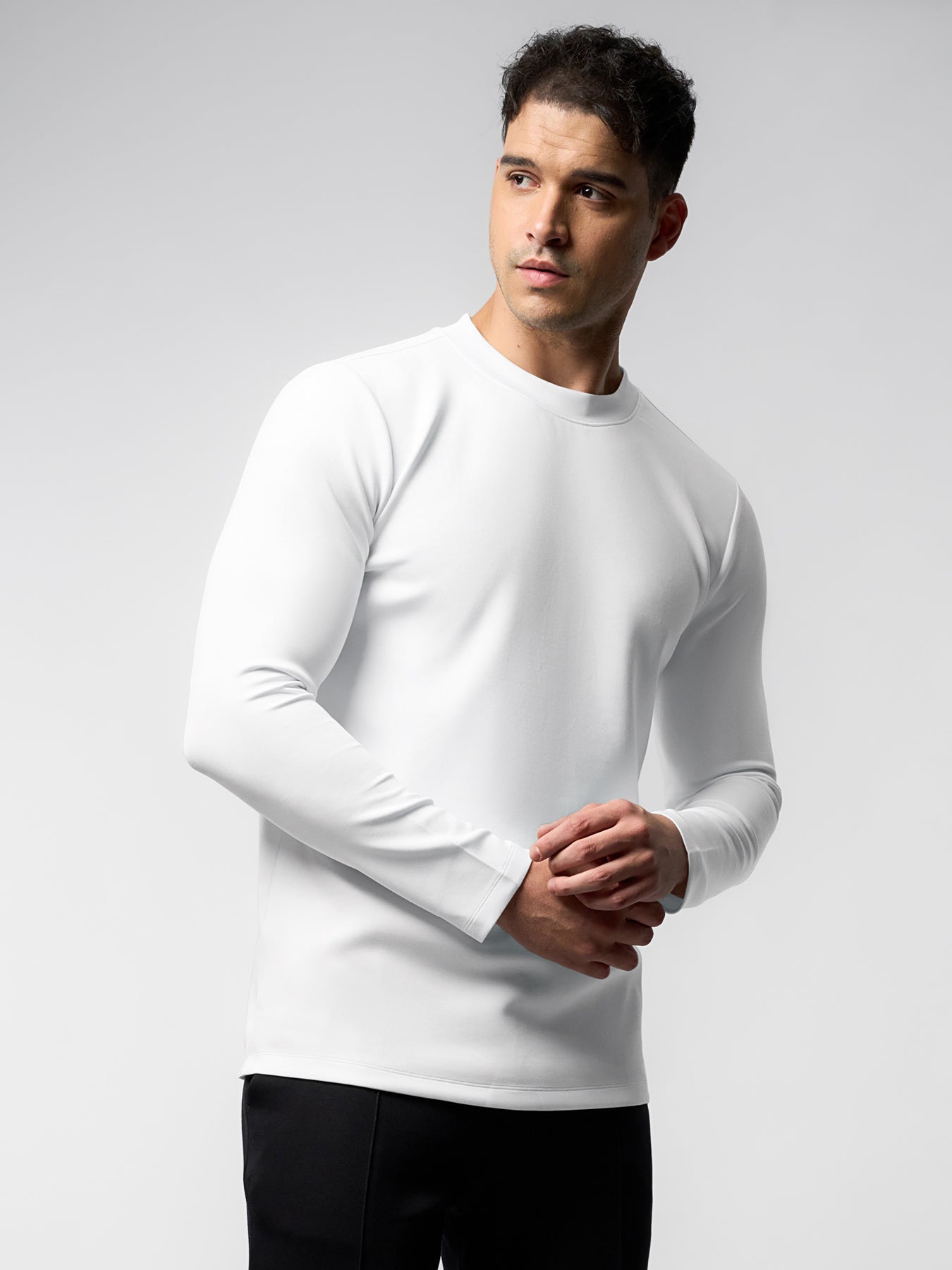 Modal Blend Long Sleeve Tee