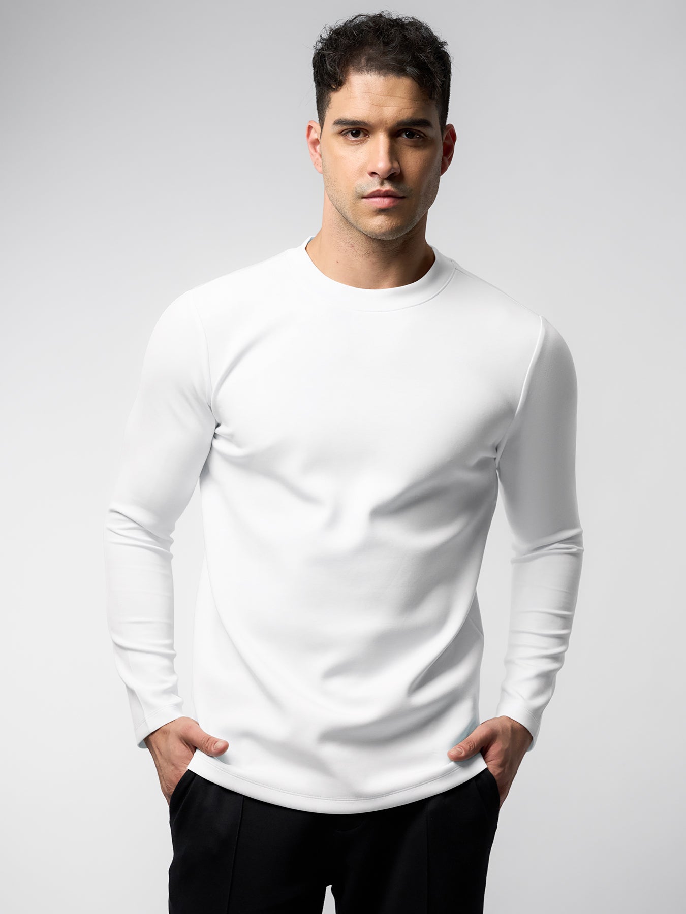 Modal Blend Long Sleeve Tee