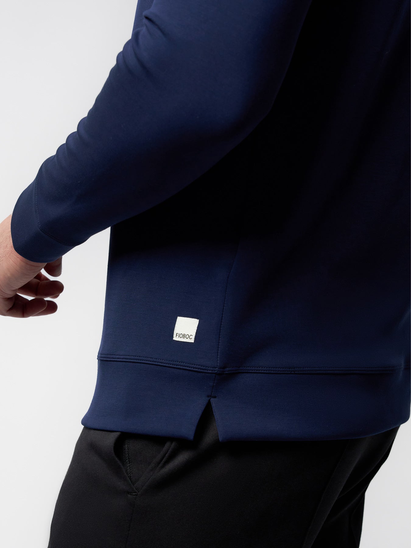 Modal Blend Crew Neck Sweatshirt