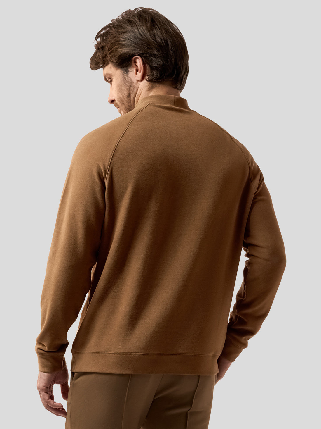 Thermo Fleece Mock Neck Sweatshirt