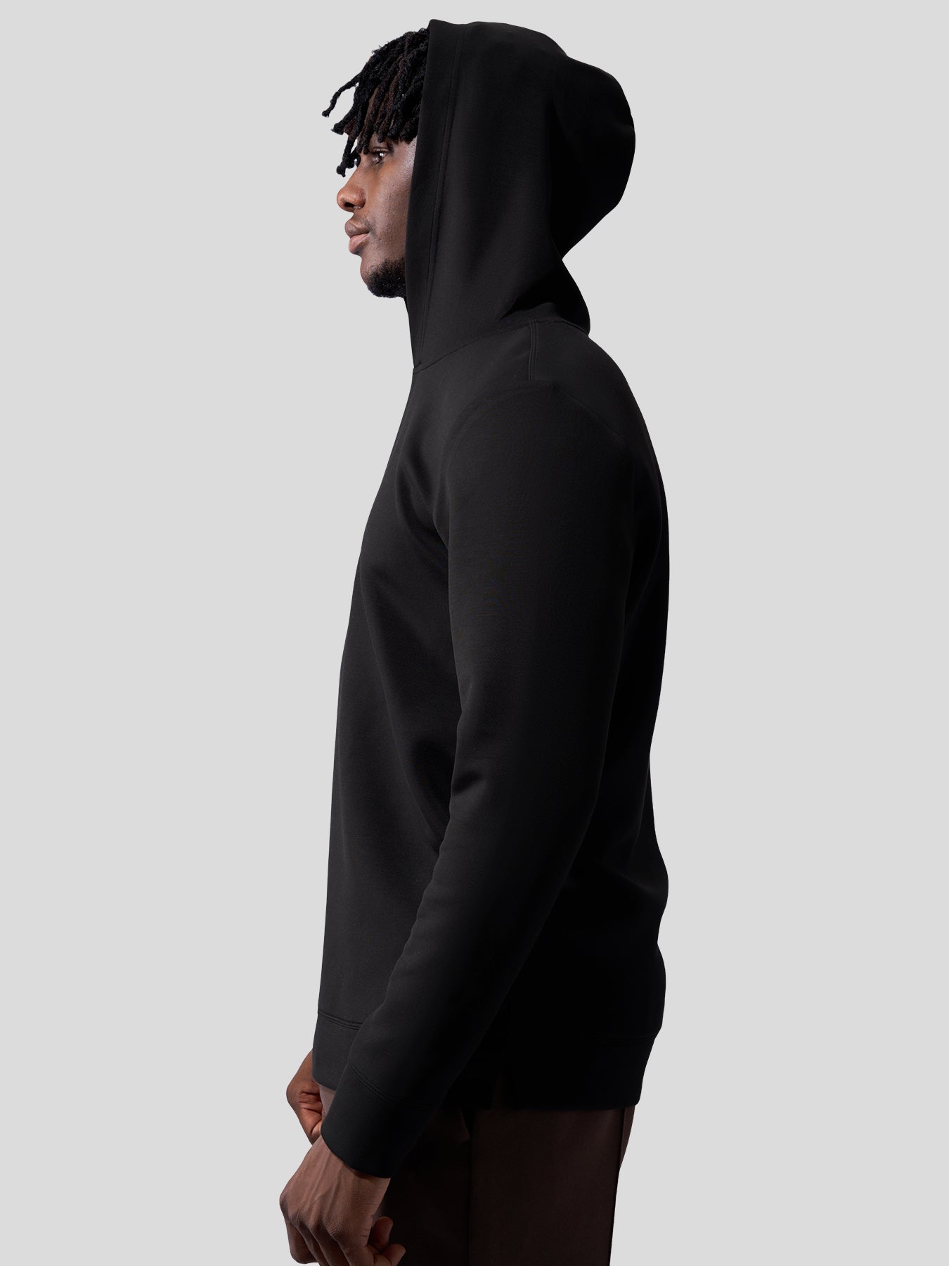 Modal Blend Long Sleeve Hoodie