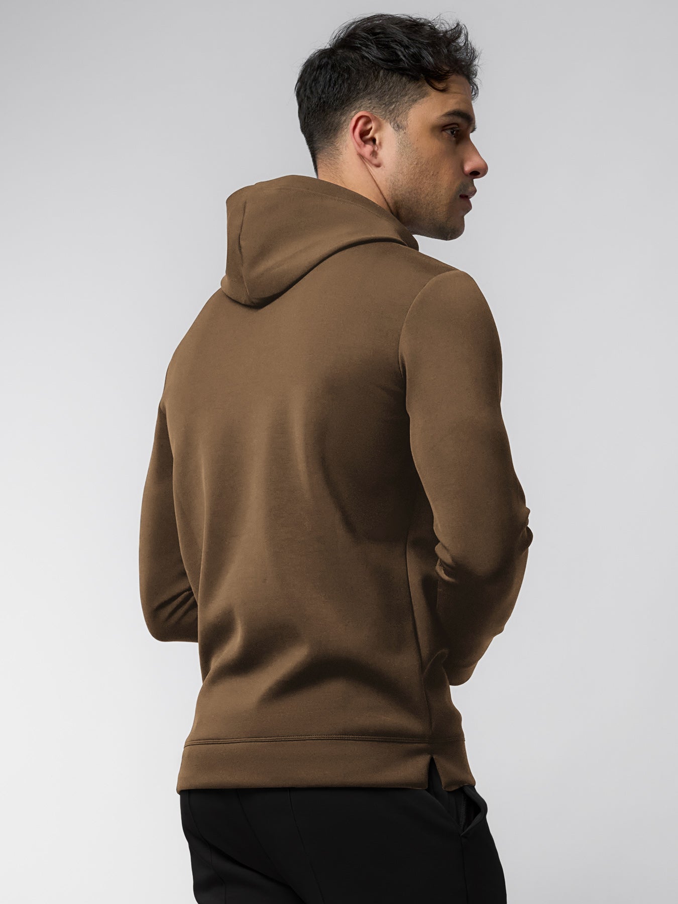 Modal Blend Long Sleeve Hoodie