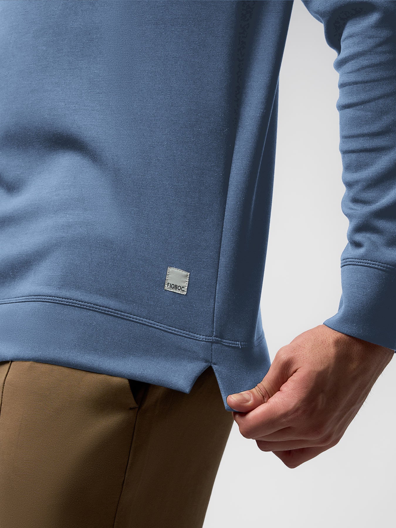 Modal Blend Long Sleeve Hoodie