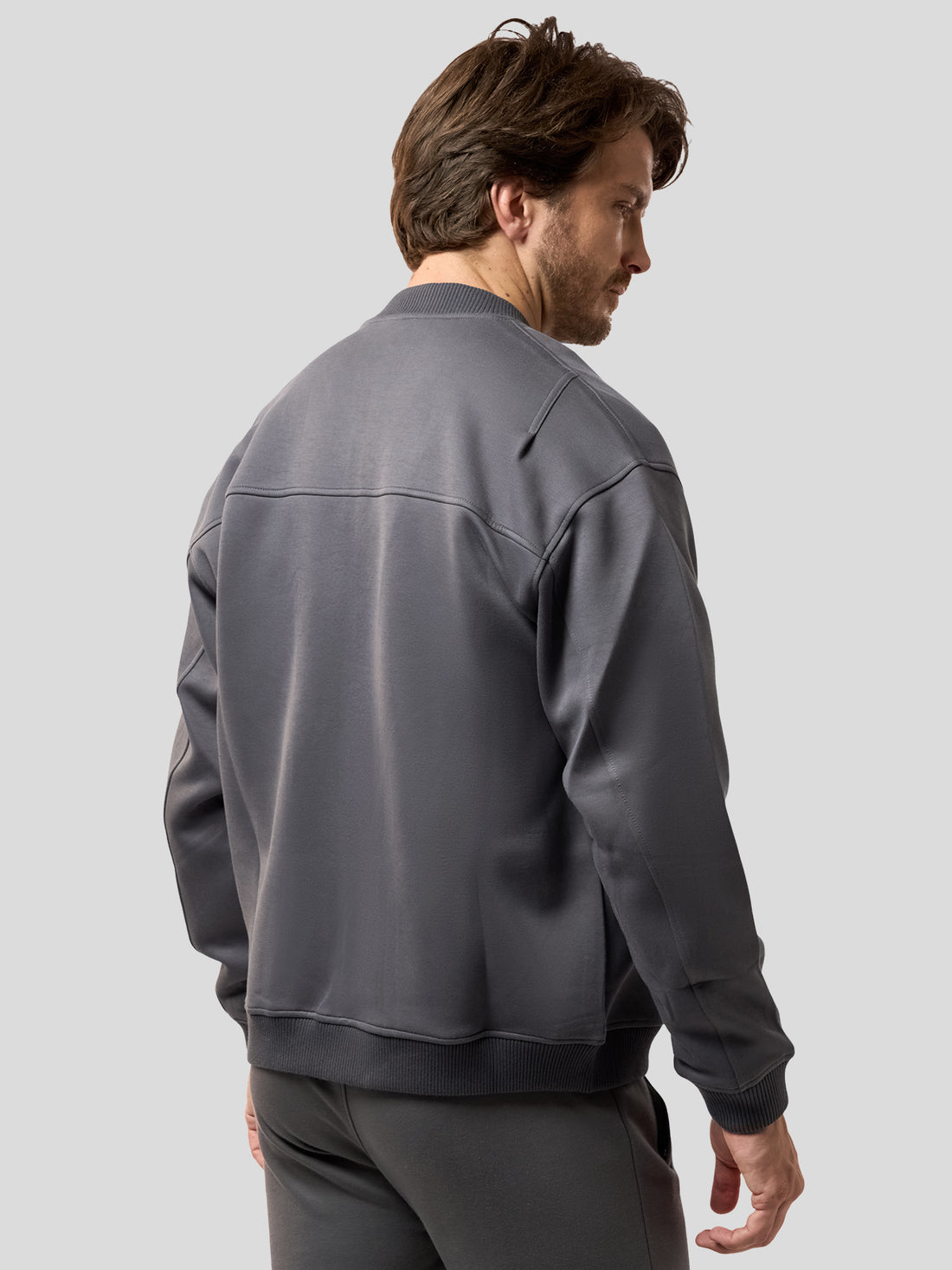 Cozyspacer Crew Neck DualZip Pocket Jacket