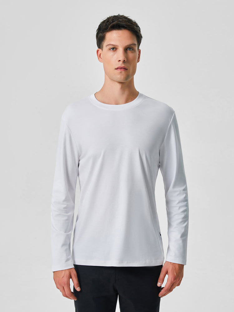 CloudWear 2.0 Straight Hem Long Sleeve Tee | 