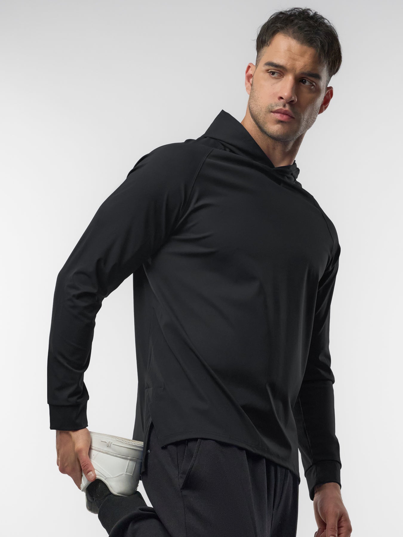 Smoothblend Split Hem Hoodie