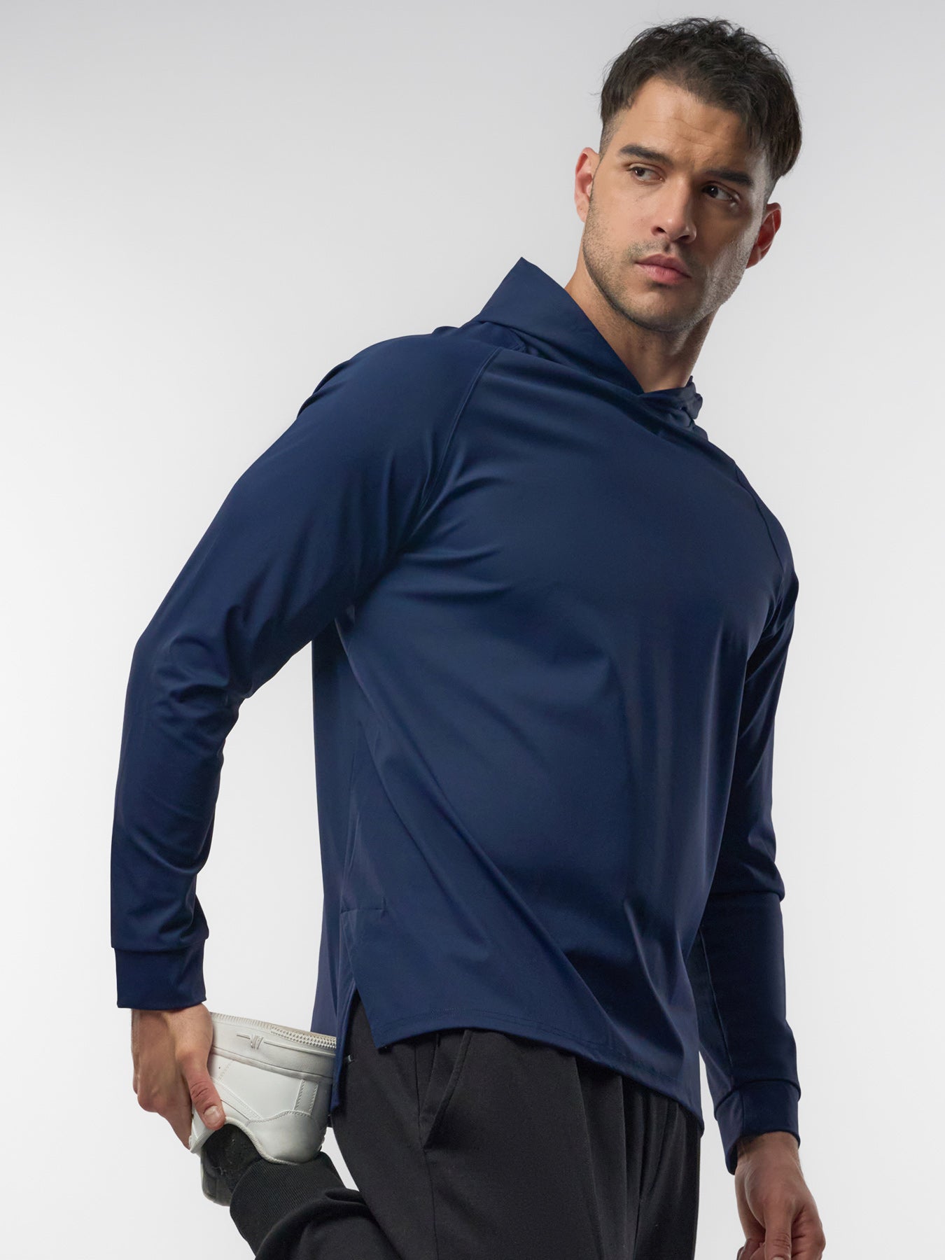 Smoothblend Split Hem Hoodie