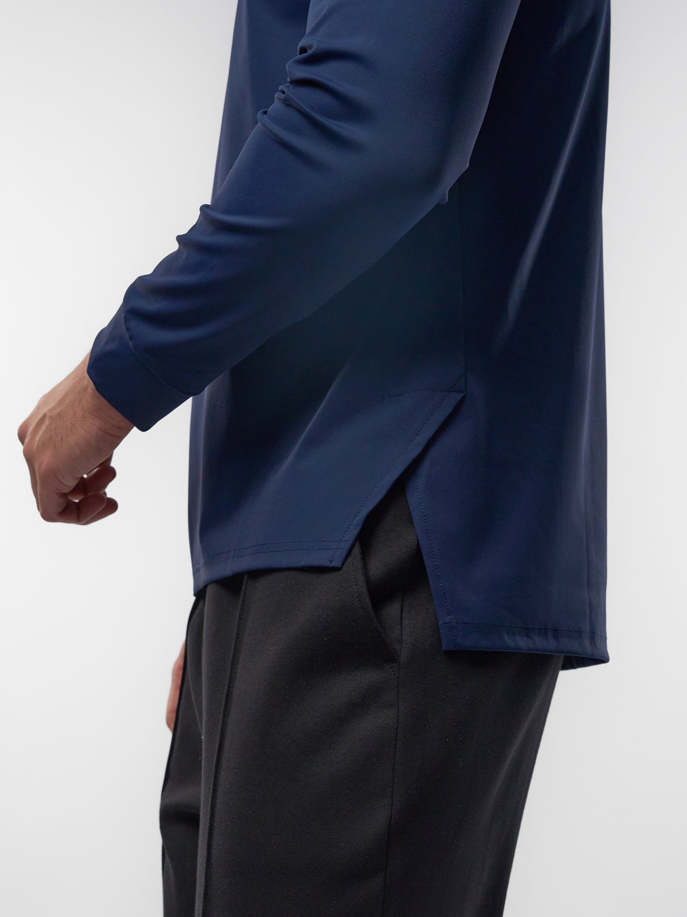 Smoothblend Split Hem Hoodie