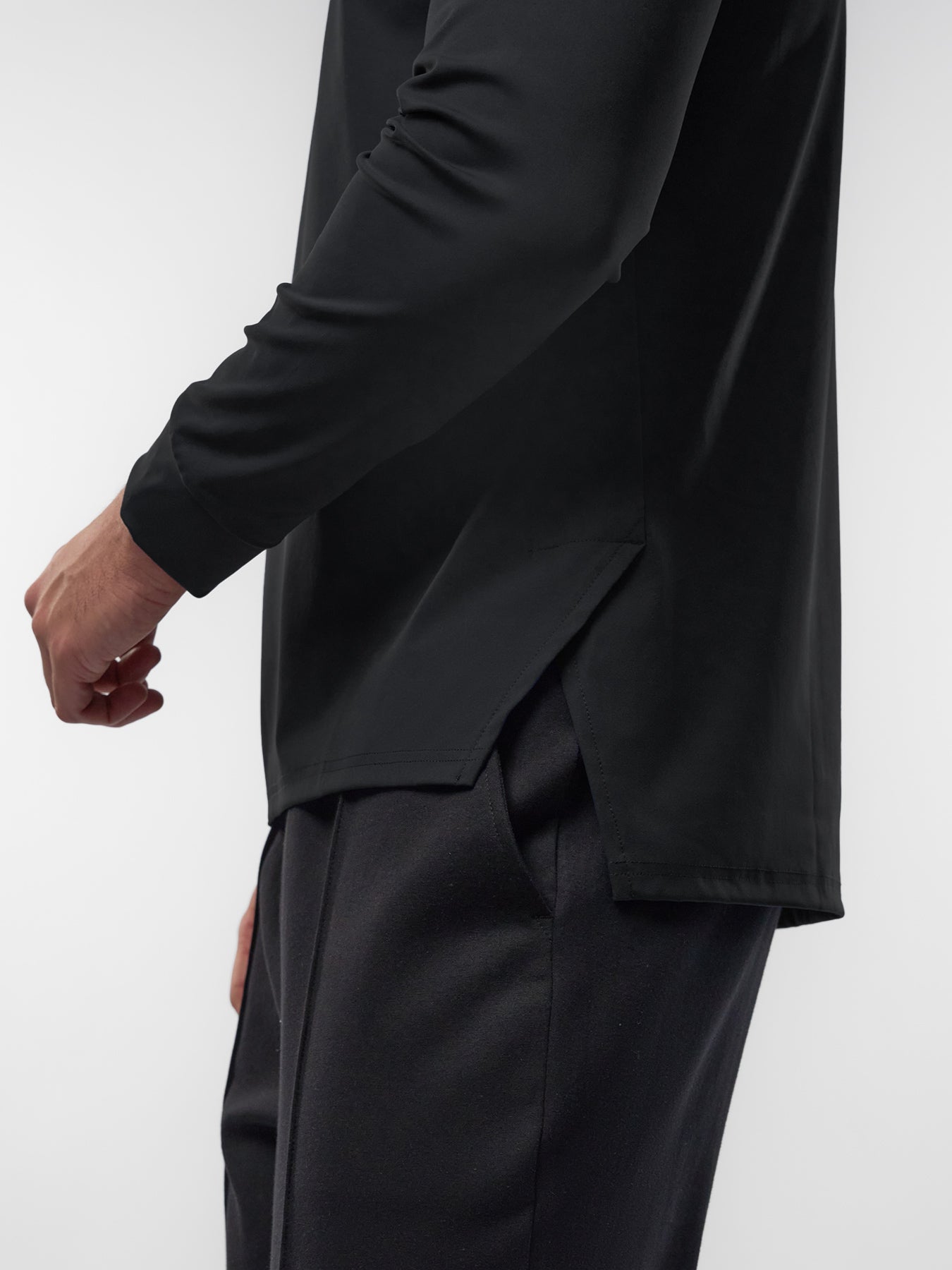 Smoothblend Split Hem Hoodie