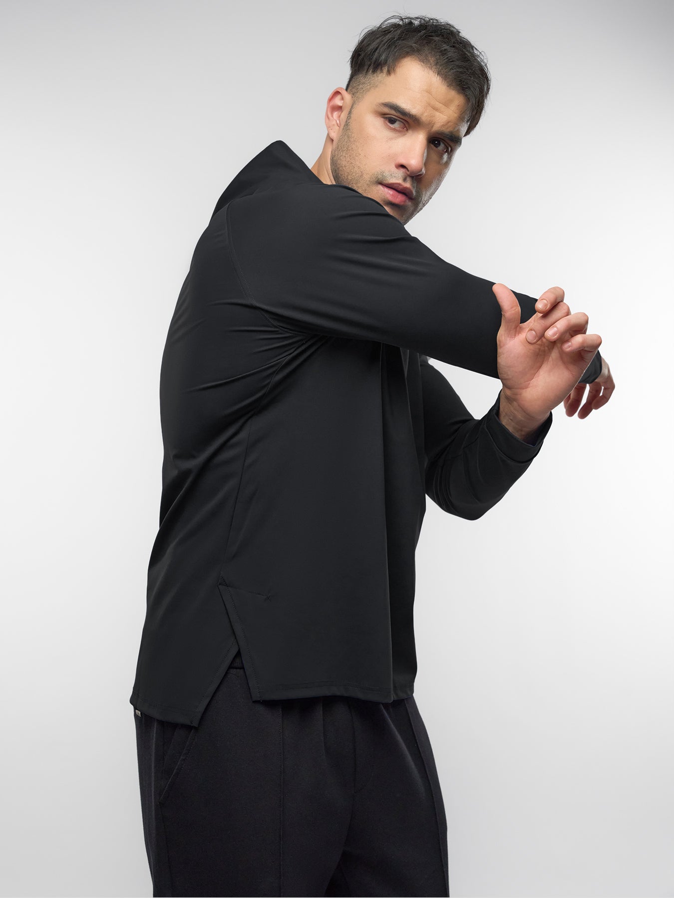 Smoothblend Split Hem Hoodie