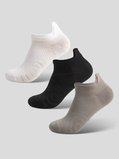 Multicolor Performance Tab Socks 3-Pack