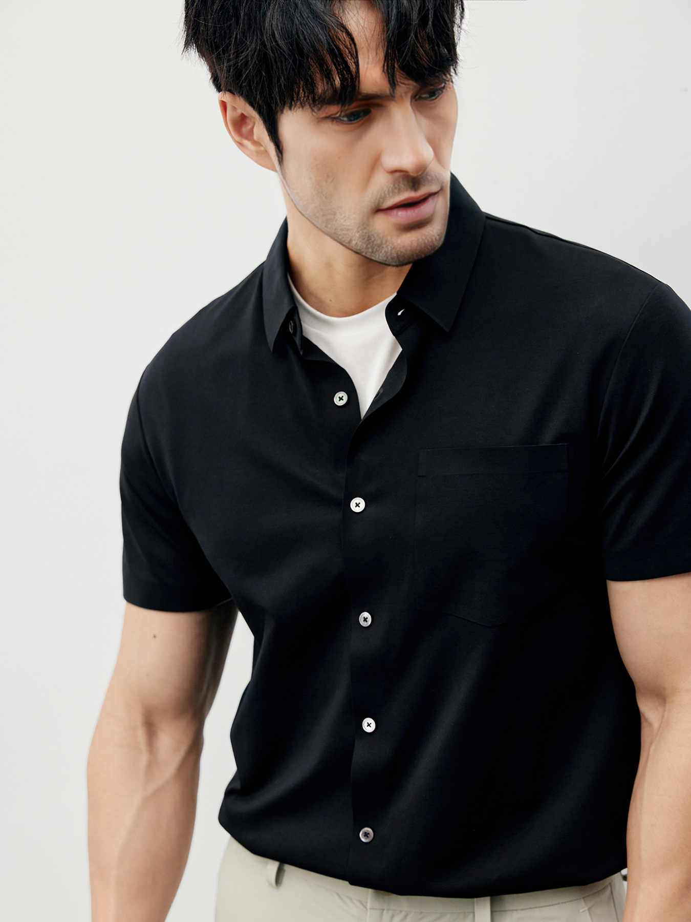 ChillLux Wrinkle-free Short Sleeve Shirt