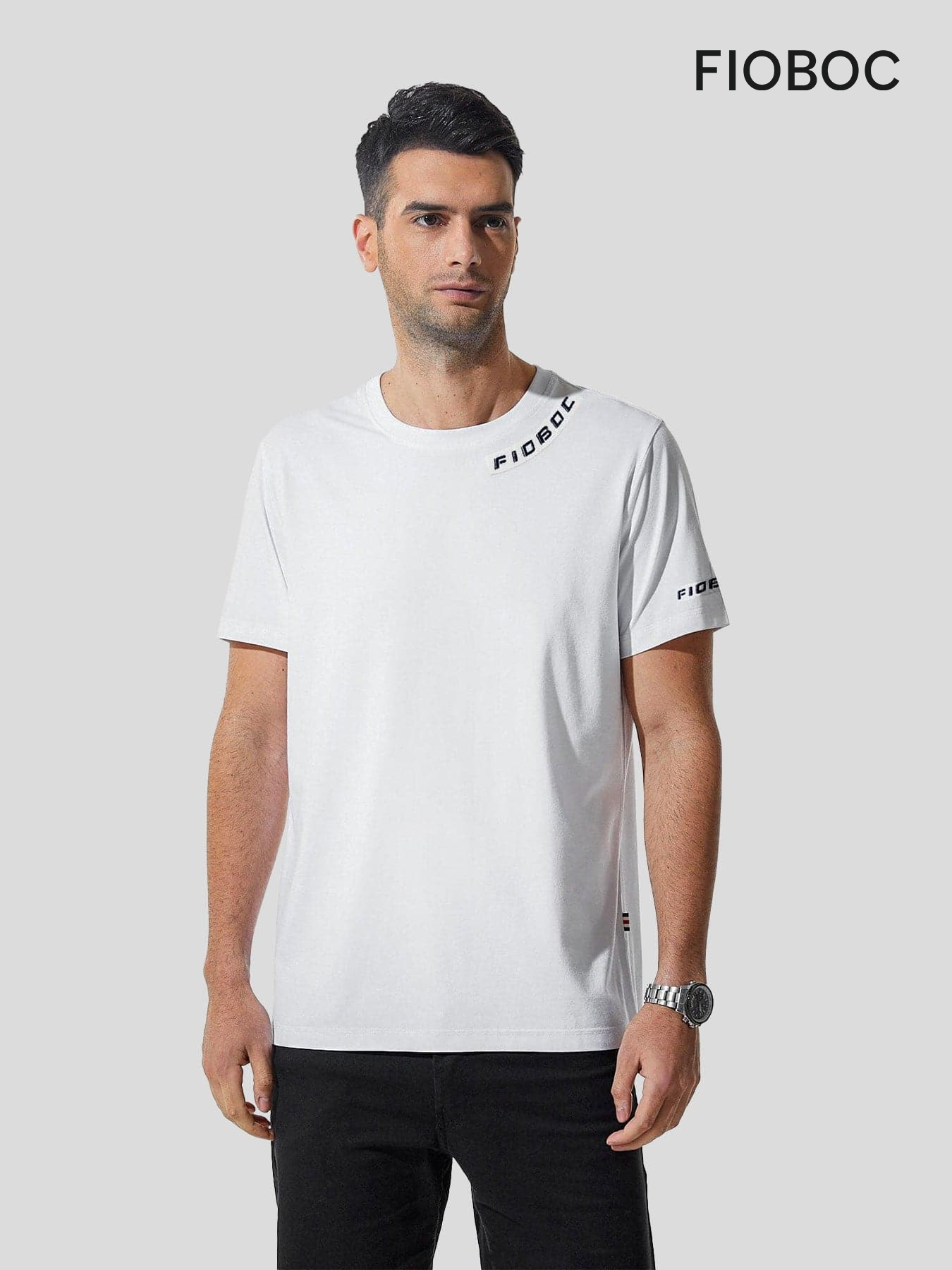 Casual Embroidered T shirt
