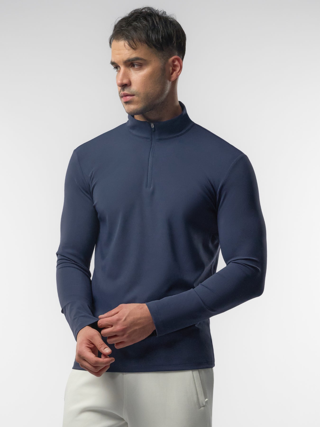 メンズウェア 93. TFW49 HALF MOCKNECK LONG T TFW49 - HALF MOCKNECK TEE | モックネックシャツ | S.ブルー | メンズ