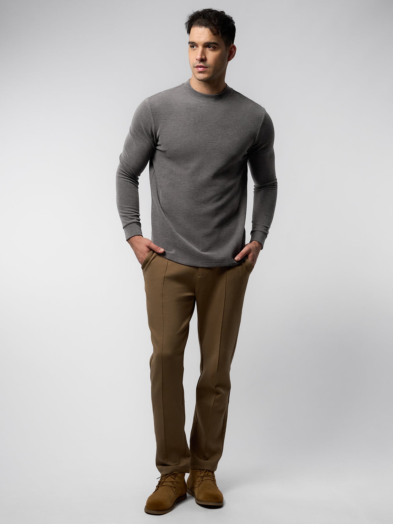 StaySmooth Fleece Long Sleeve Tee